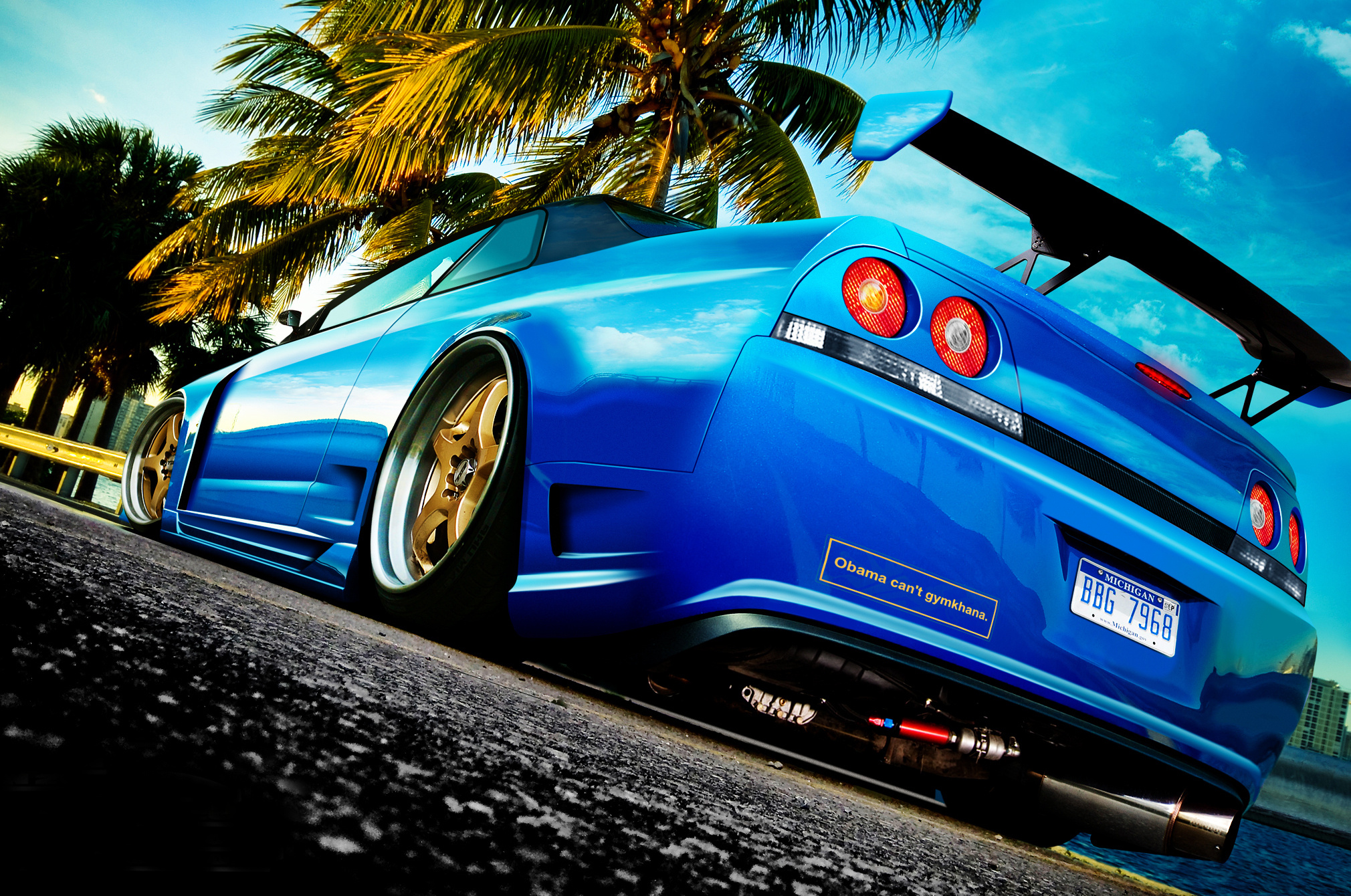 GTR R33 Close-Up, Skyline Car Wallpaper, 2020x1340 HD Desktop