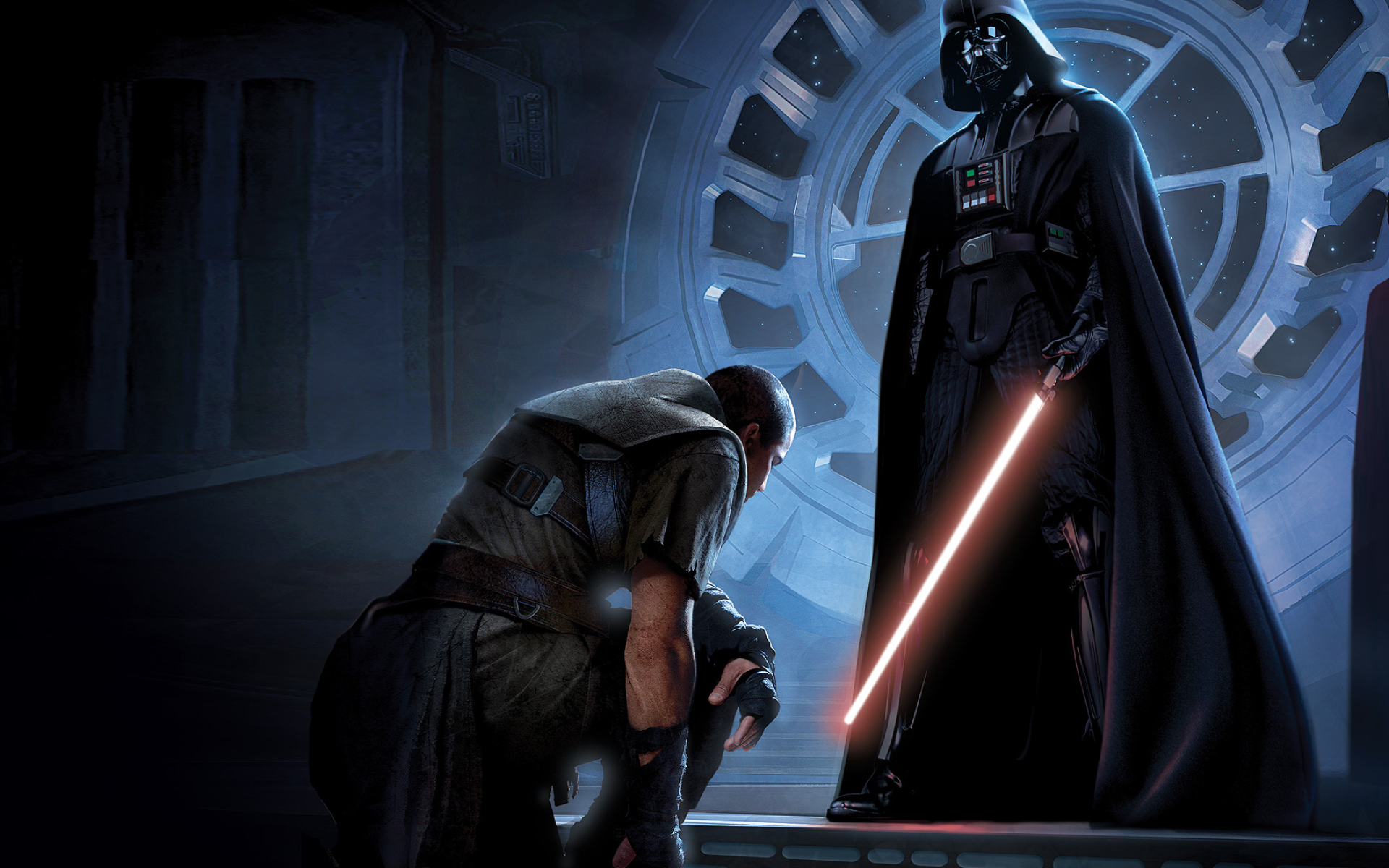 Darth Vader, Widescreen wallpaper, Movie artwork, Epic villain, 1920x1200 HD Desktop