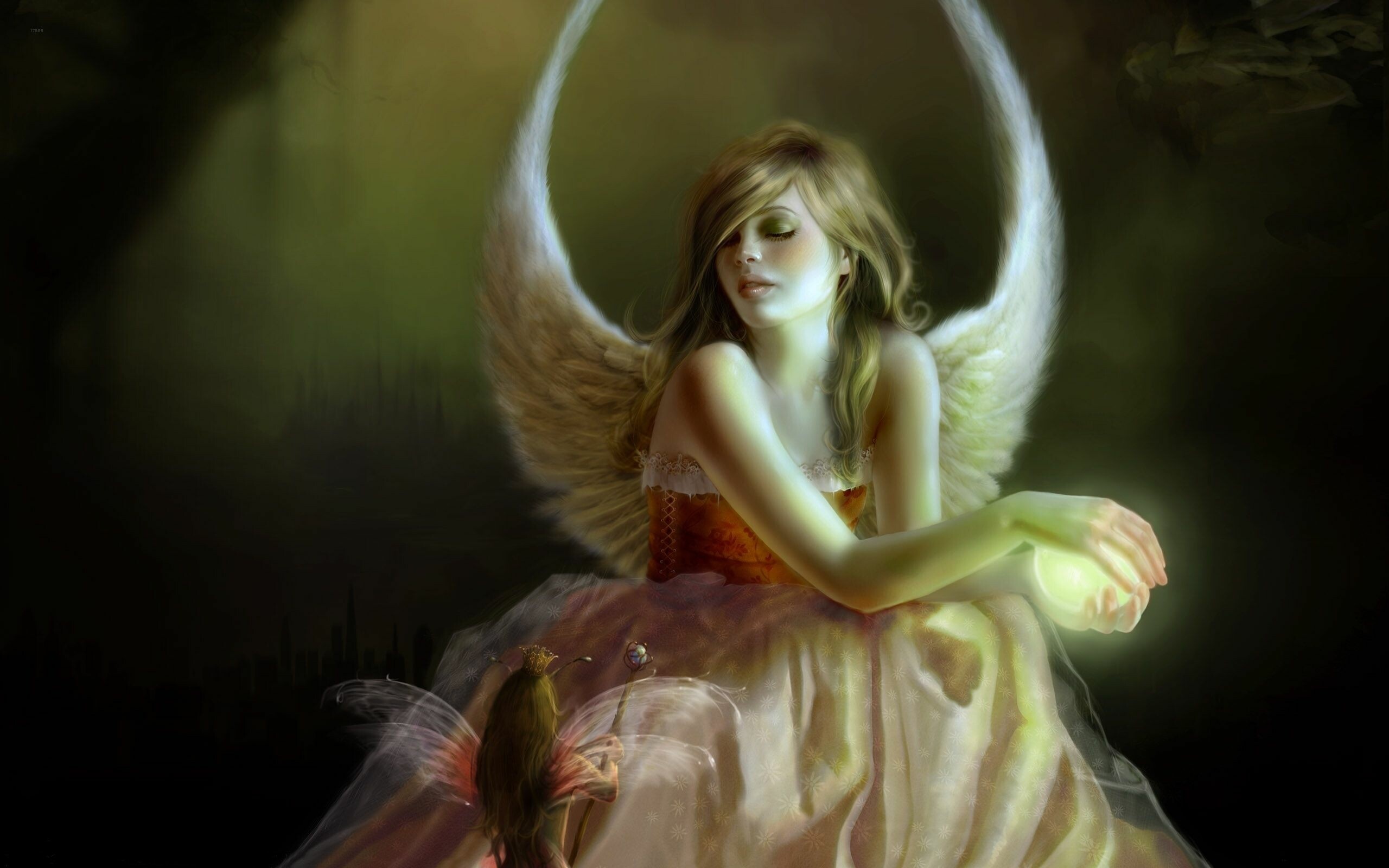 Angel, Faeries (Fairies) Wallpaper, 2560x1600 HD Desktop