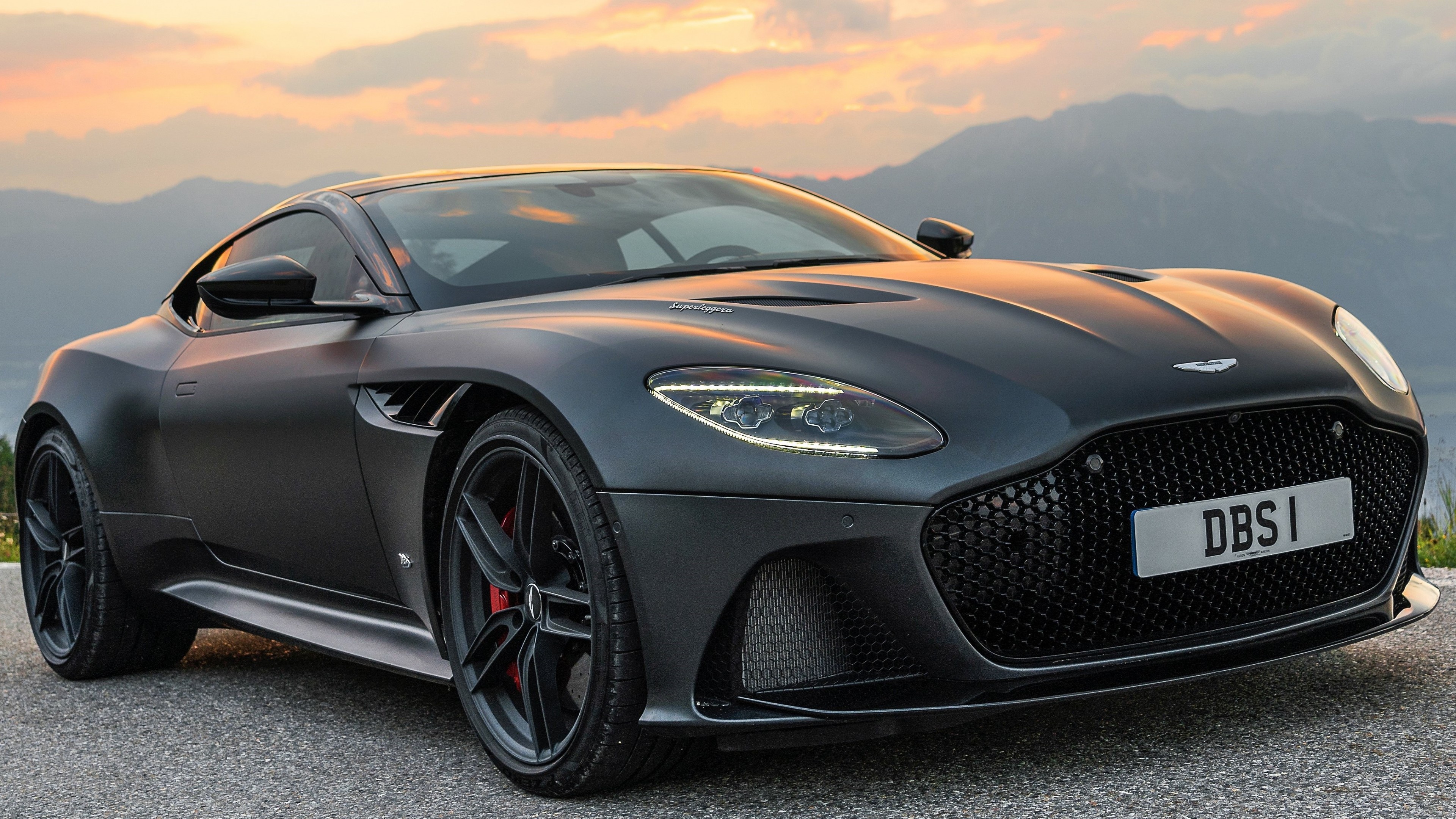 Aston Martin DBS, Superleggera 2019 wallpaper, Supreme elegance, Luxury sports car, 3840x2160 4K Desktop