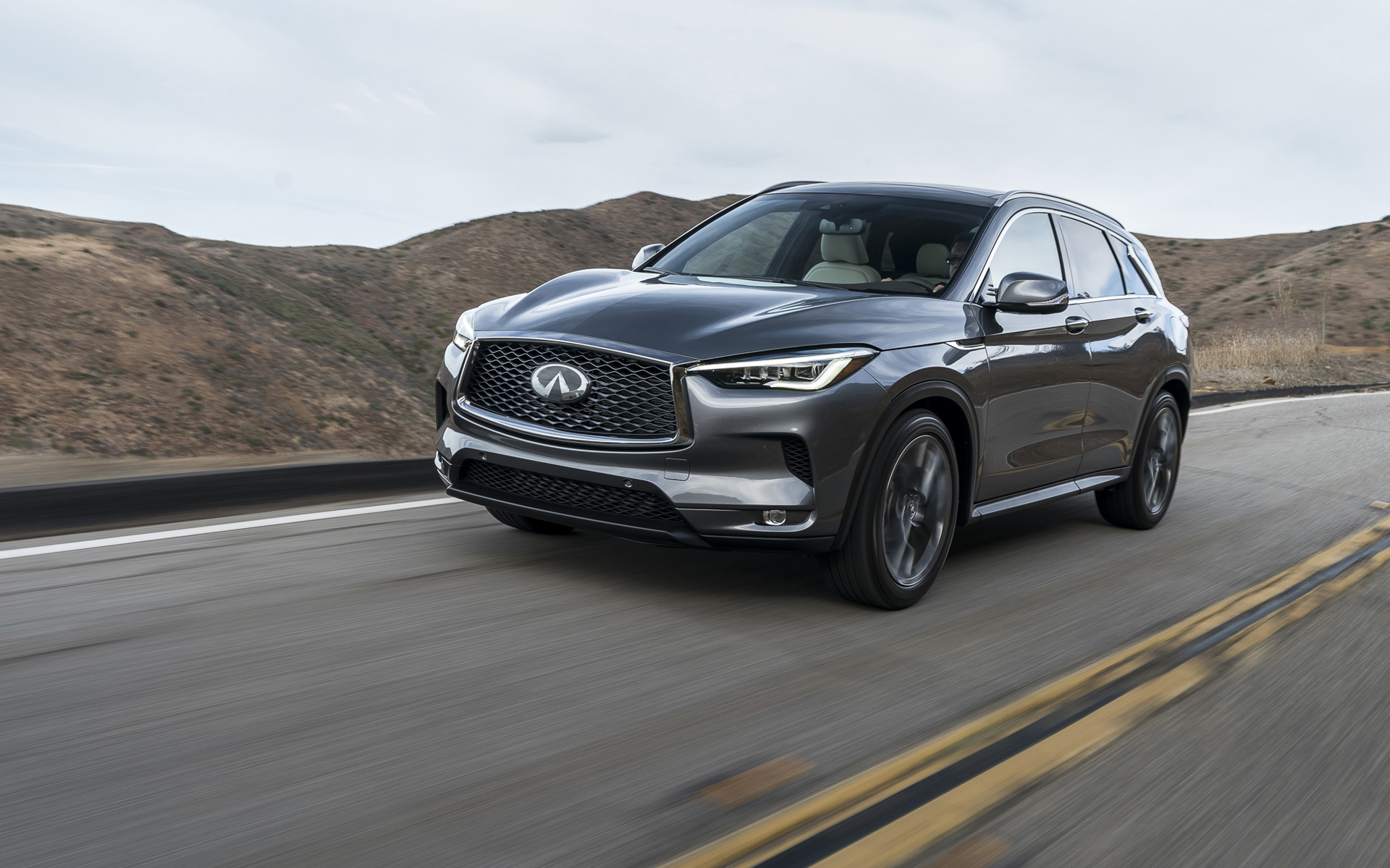 Infiniti QX50, Sleek design, Powerful performance, Luxury crossover, 1920x1200 HD Desktop