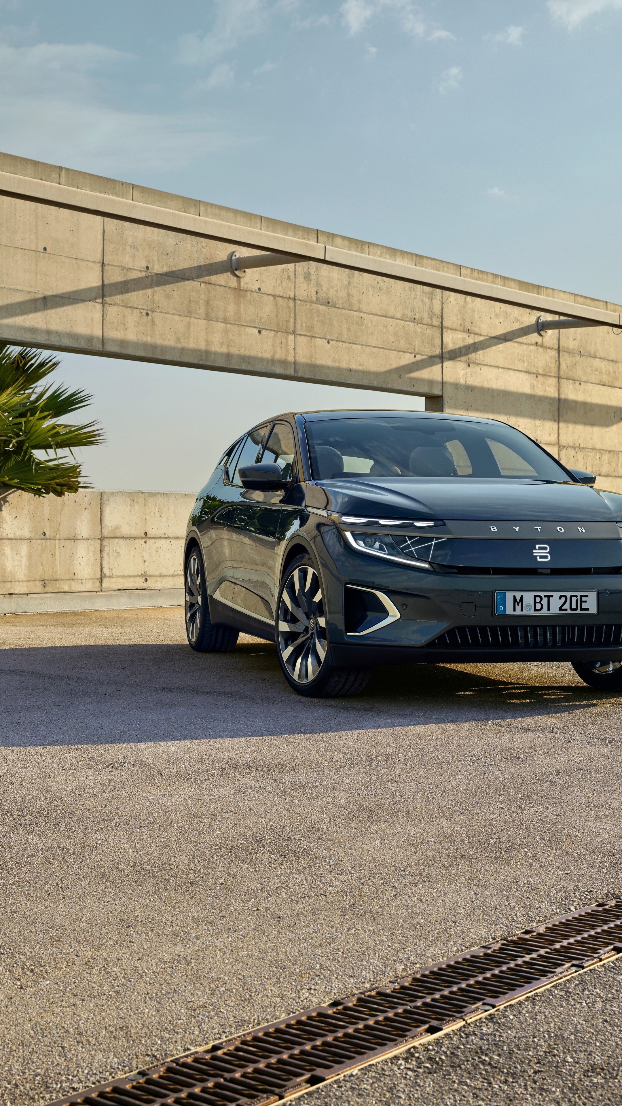Byton M Byte SUV, electric car, 2020 models, 2160x3840 4K Phone