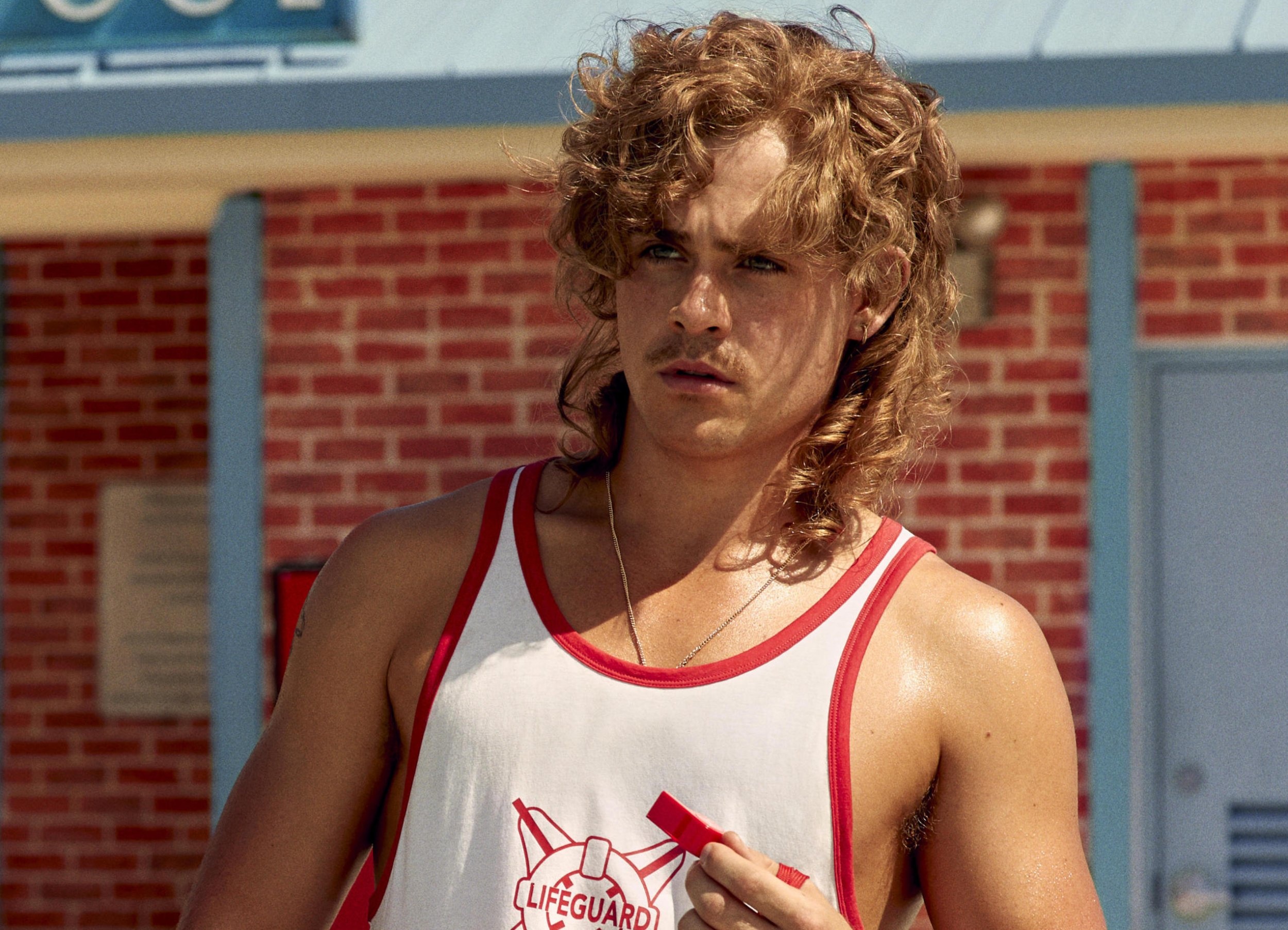 Dacre Montgomery, TV Shows, Hawkins summer apparel, 2500x1810 HD Desktop