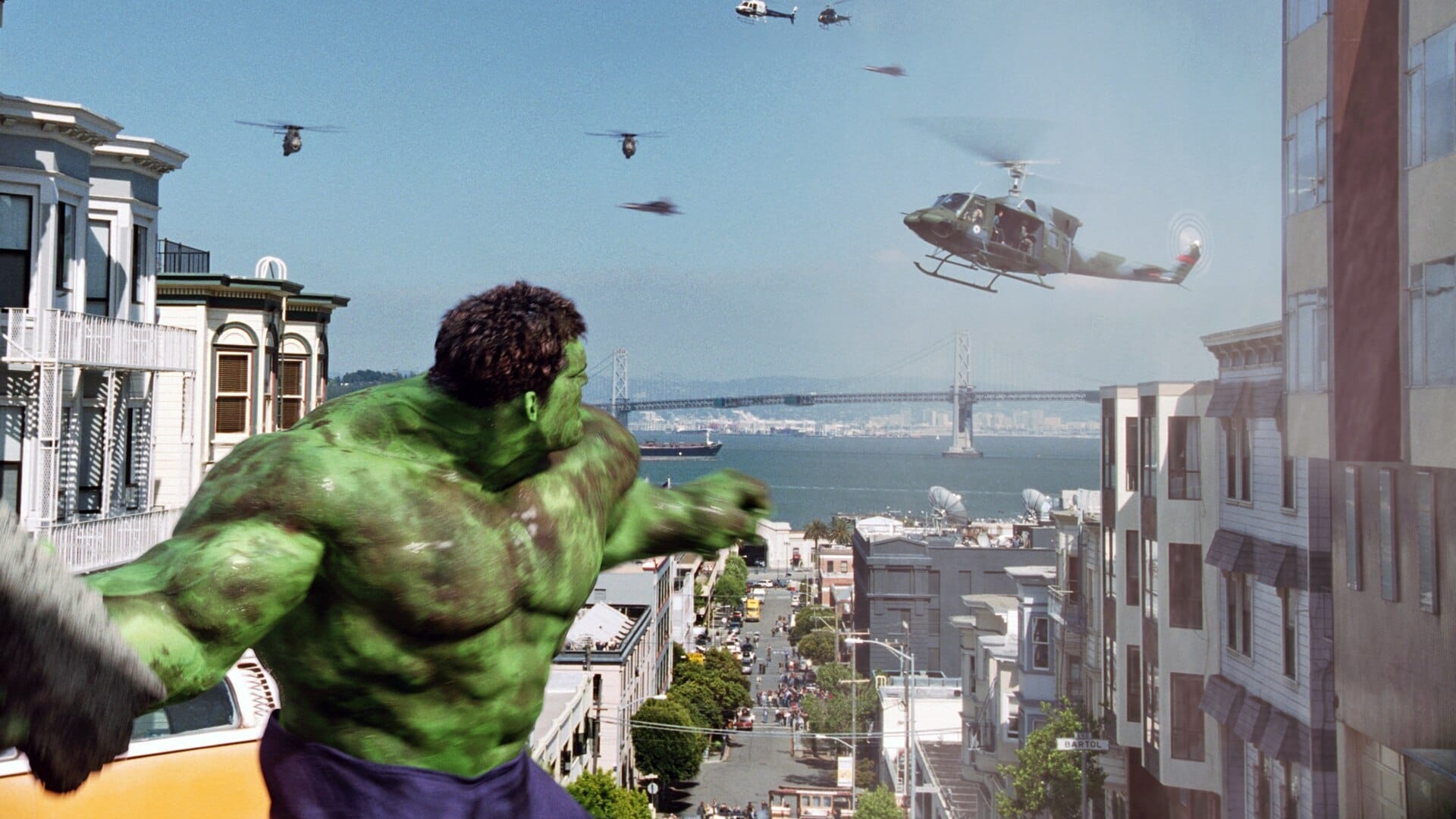 Hulk im Fernsehprogramm, TV program, Superheldenfilm, Actionfilm, 1920x1080 Full HD Desktop