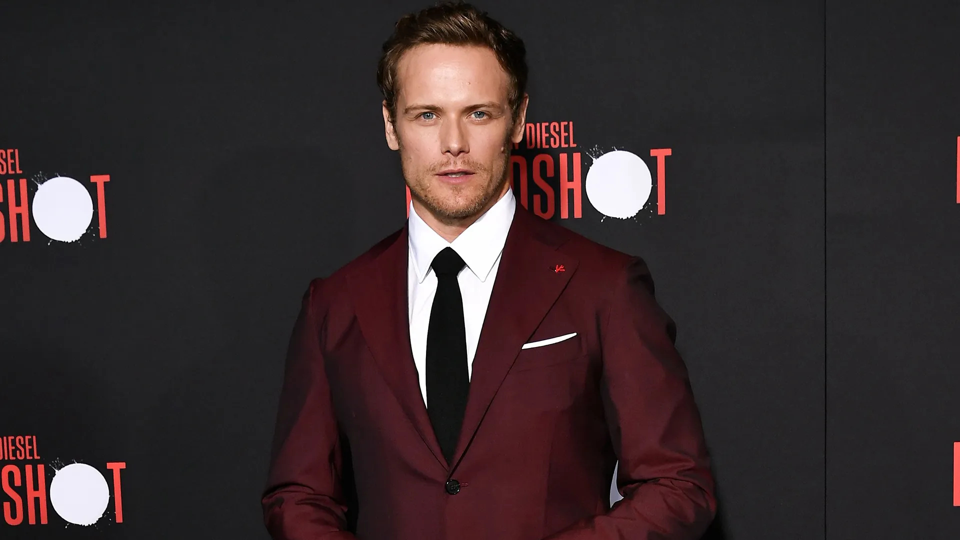 Sam Heughan, Next James Bond contender, British GQ campaign, Iconic secret agent, 1920x1080 Full HD Desktop