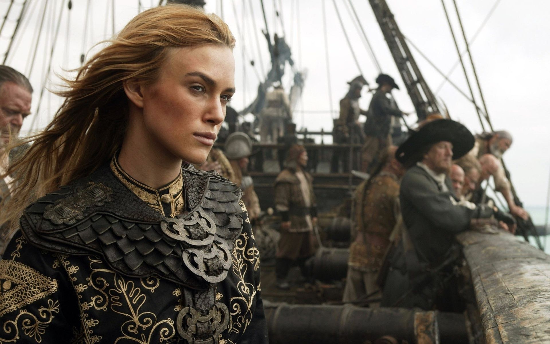 Keira Knightley, Pirates of the Caribbean, Elizabeth Swann, Backgrounds, 1920x1200 HD Desktop