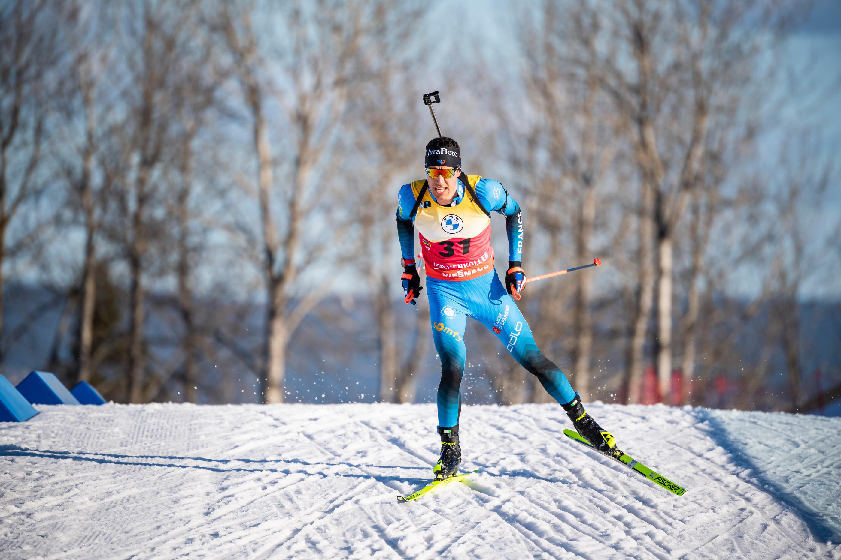 Quentin Fillon Maillet, Pursuit runner-up, Crystal globe triumph, The Parisian, 2800x1870 HD Desktop