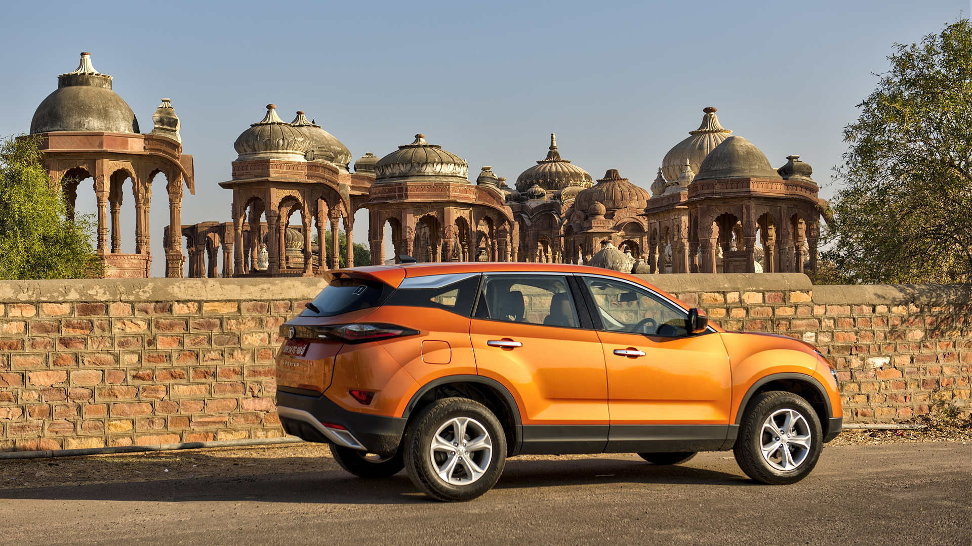 Tata Harrier, Stunning car, Powerful performance, Cutting-edge design, 1920x1080 Full HD Desktop