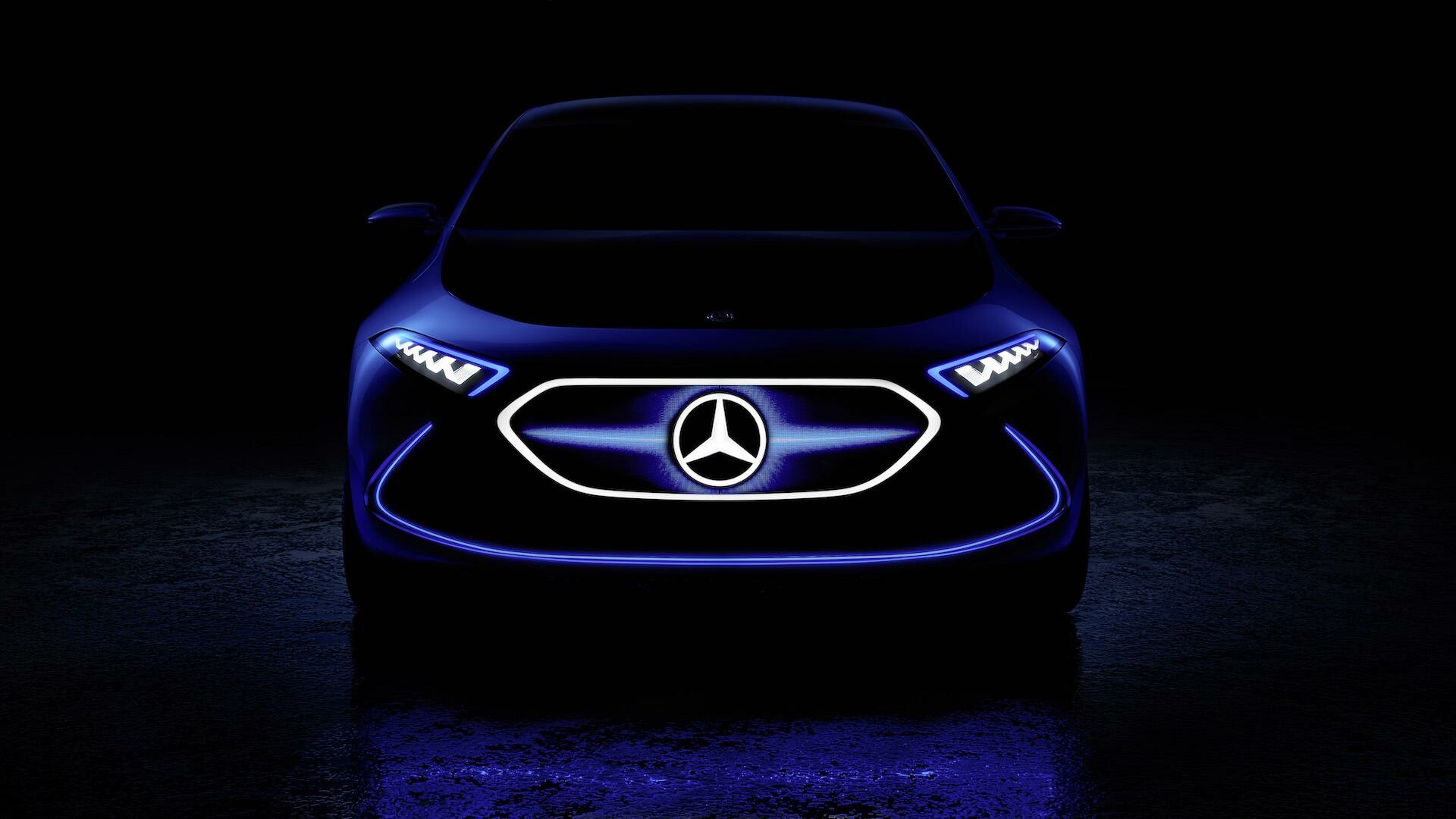 Electric EQA Concept, Mercedes-Benz Wallpaper, 1920x1080 Full HD Desktop