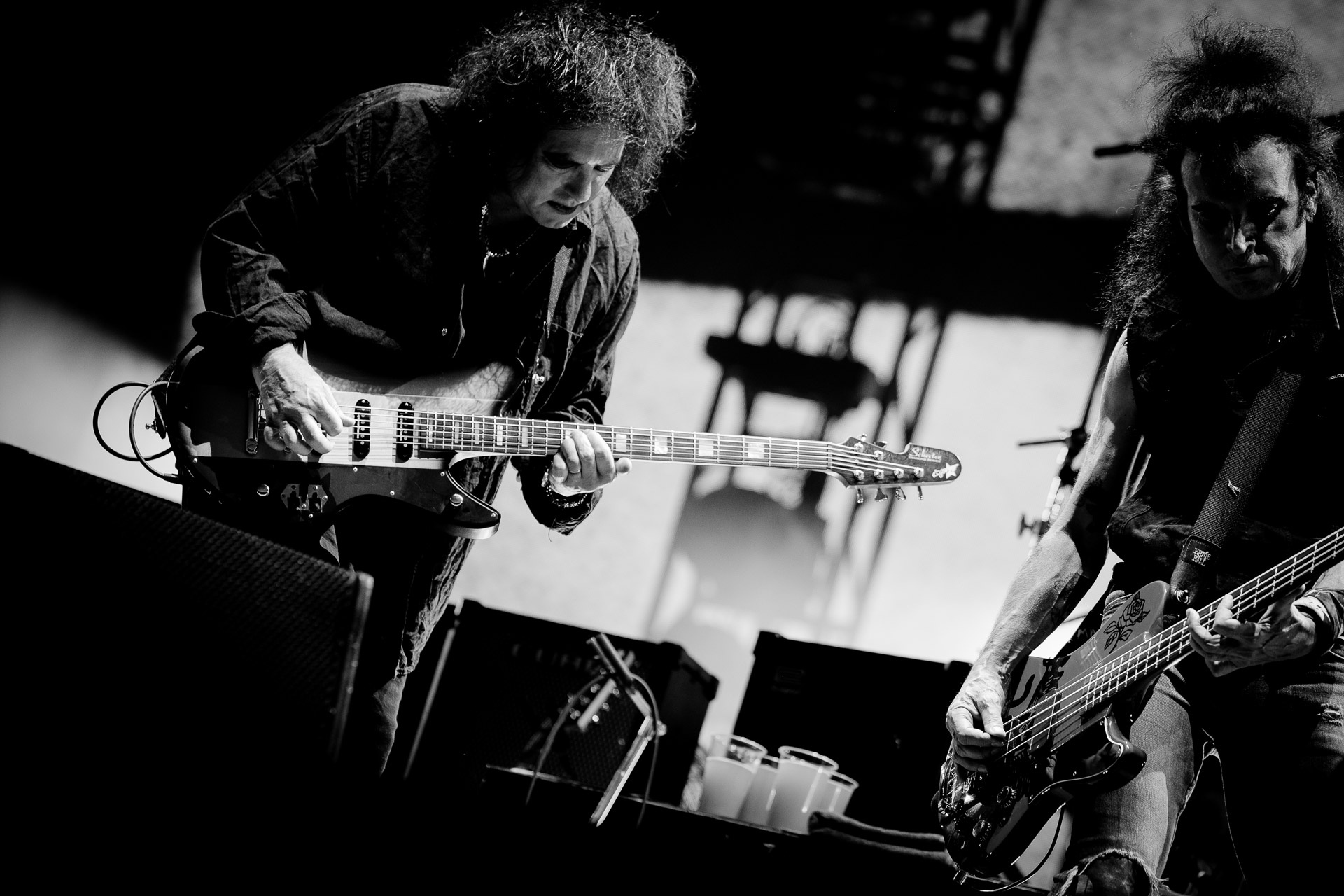 Simon Gallup, The Cure, Rock en Seine festival, 1920x1280 HD Desktop