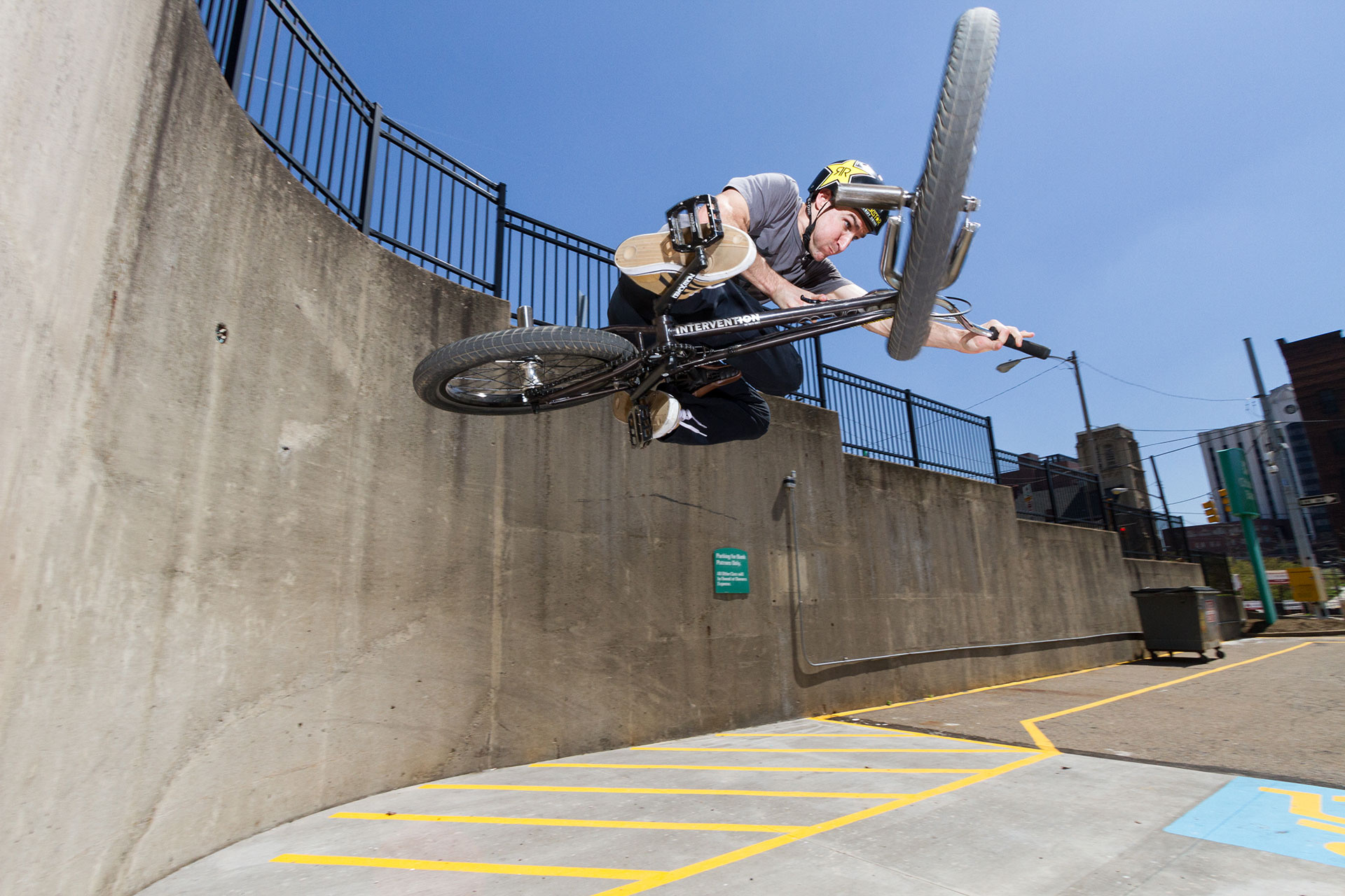 On the road with Chris Doyle, Demolition parts, BMX freestyle, Riding adventures, 1920x1280 HD Desktop