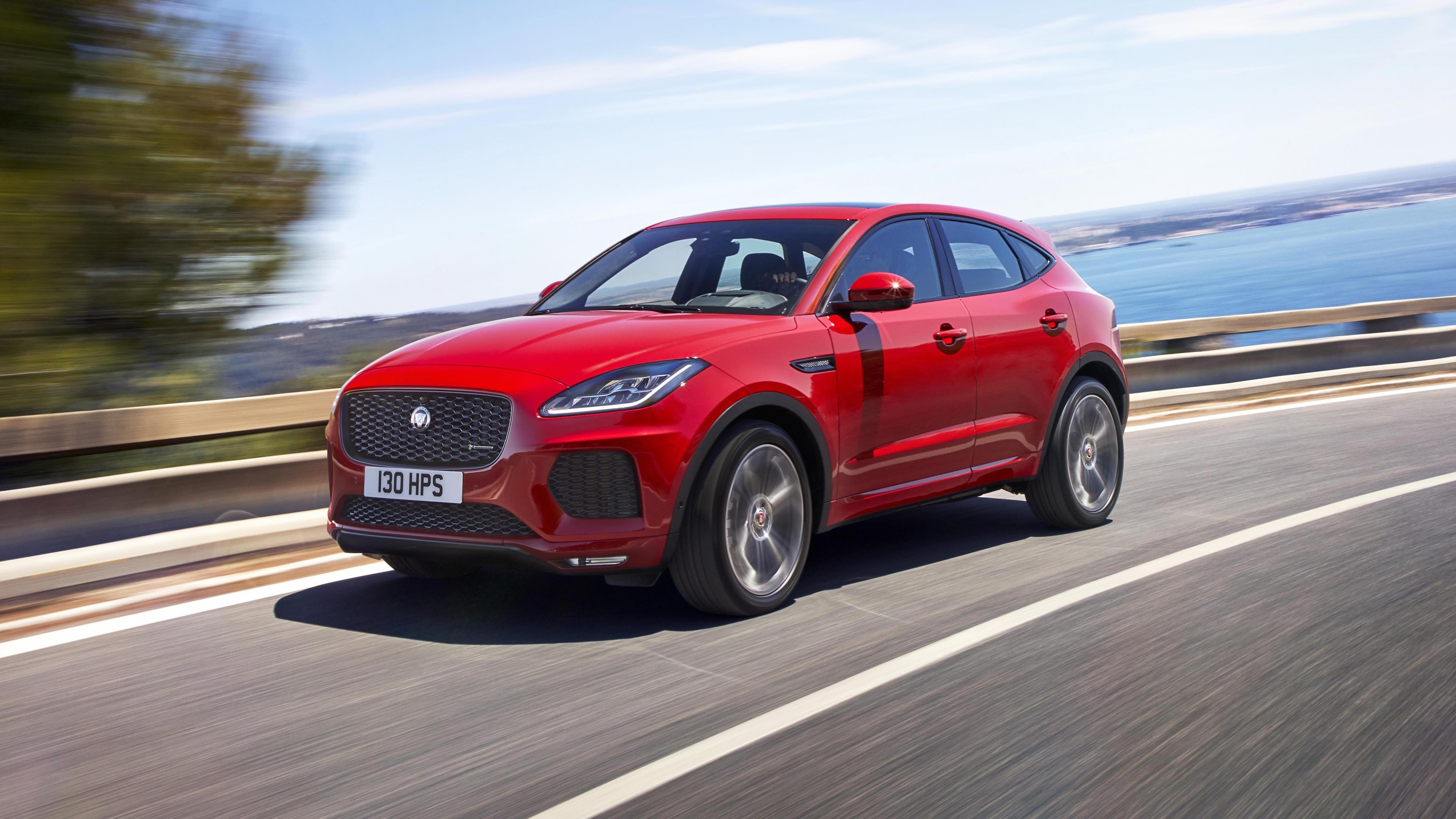 Jaguar E-PACE, 2018 model, 5k resolution, Stylish design, 3840x2160 4K Desktop