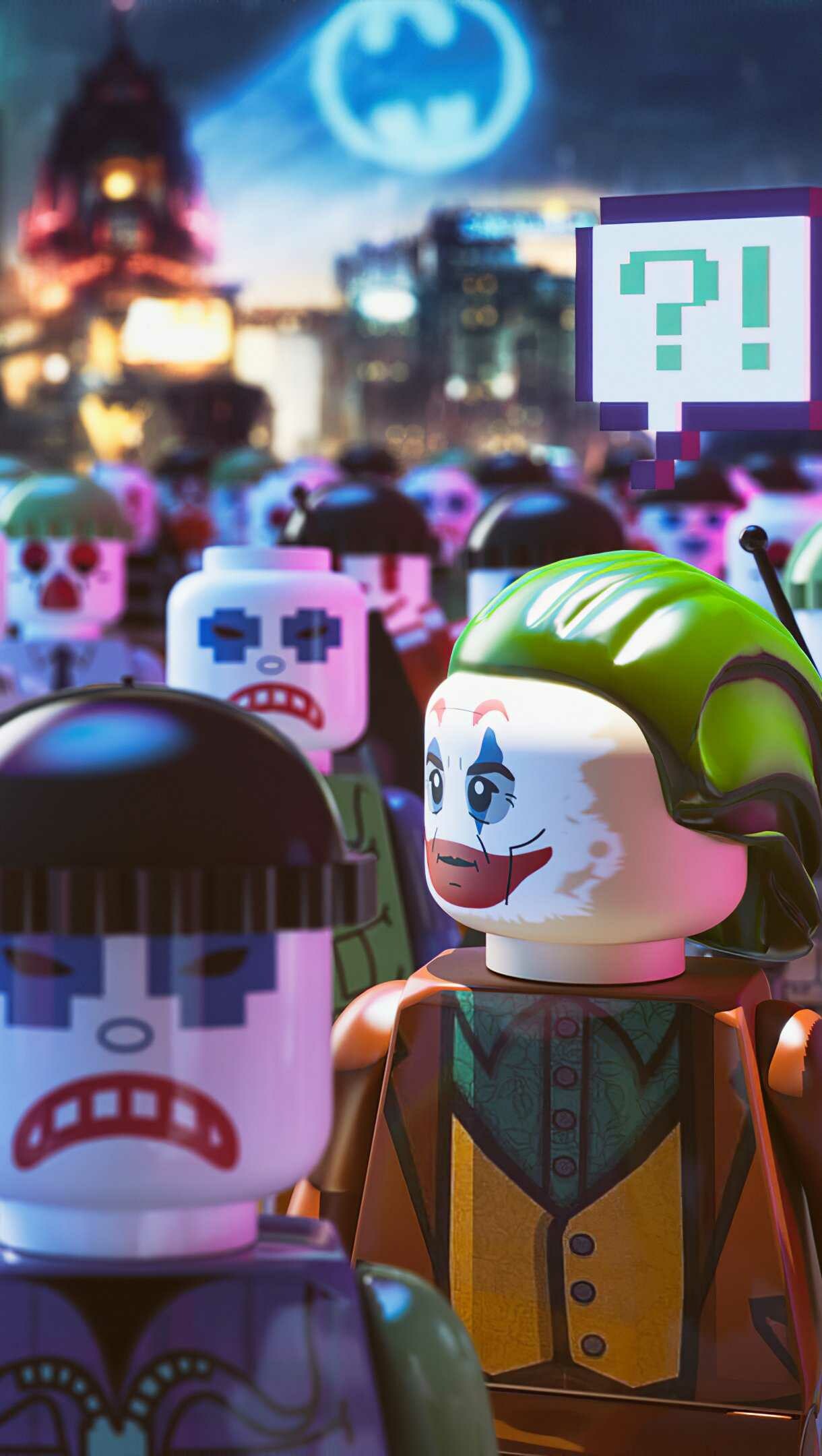 Lego in 4k, Sharp and detailed, Stunning visual impact, Eye-catching colors, 1220x2160 HD Phone