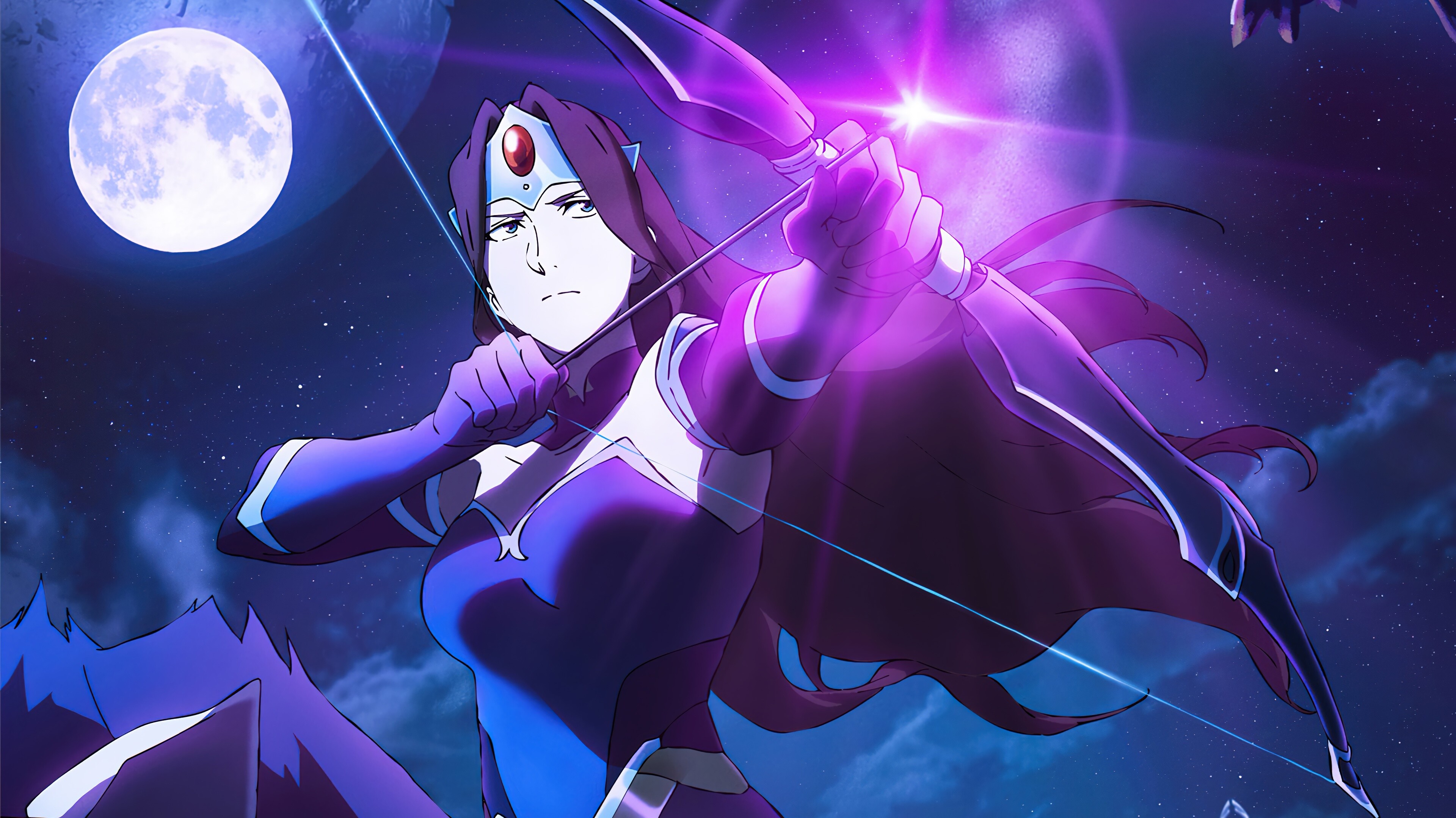 Mirana, Dota: Dragon's Blood Wallpaper, 3840x2160 4K Desktop
