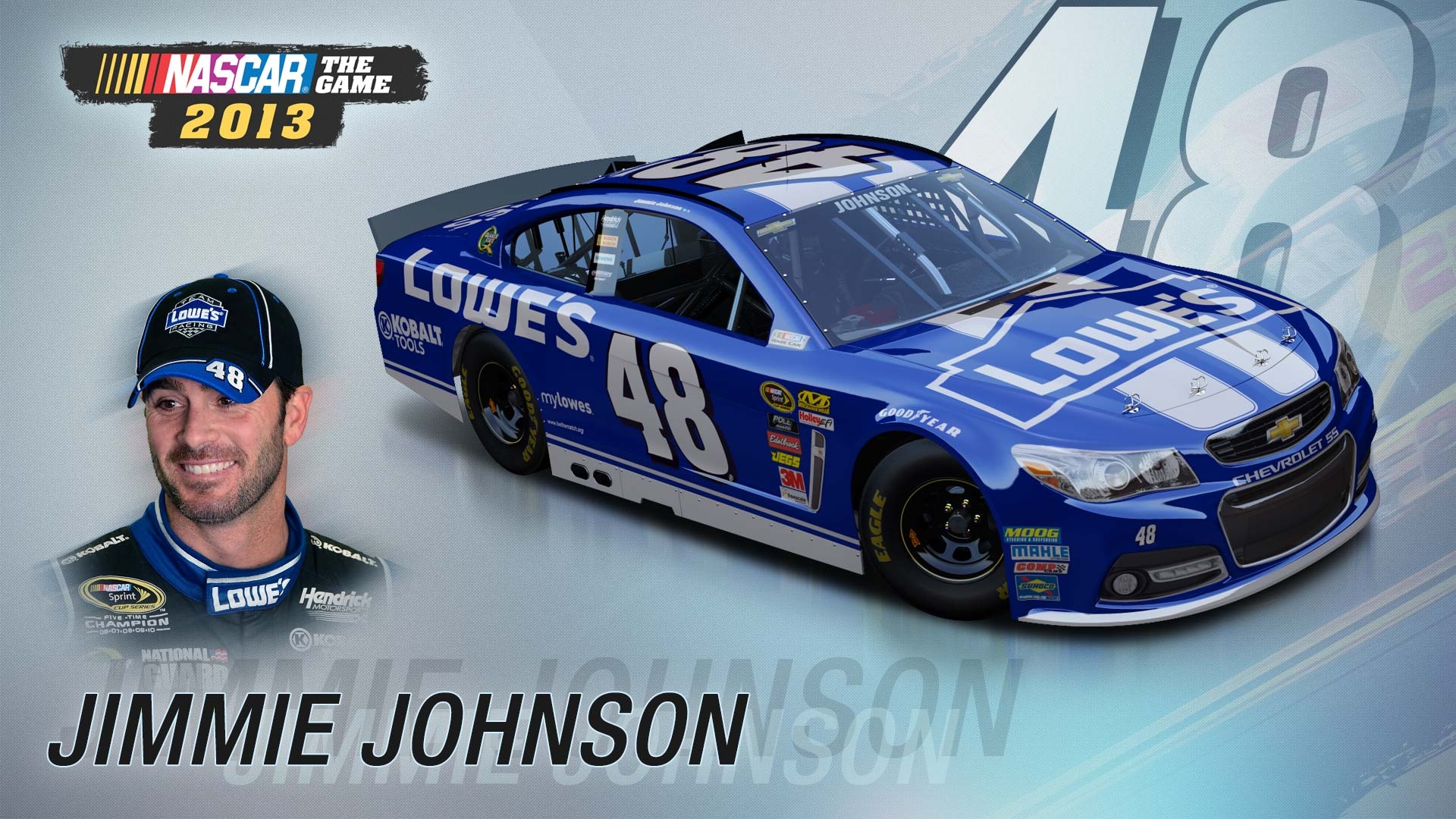 NASCAR The Game: 2013, Jimmie Johnson Wallpaper, 1920x1080 Full HD Desktop
