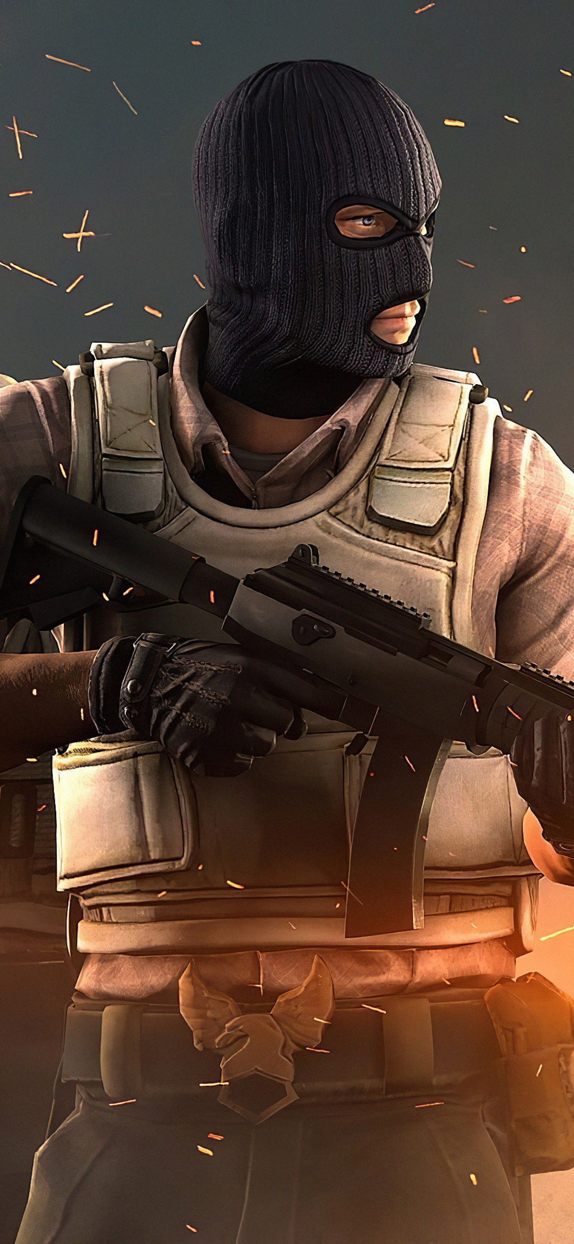 Phoenix Connexion terrorist, Galil AR rifle, Counter-Strike: Global Offensive, HD Phone wallpaper