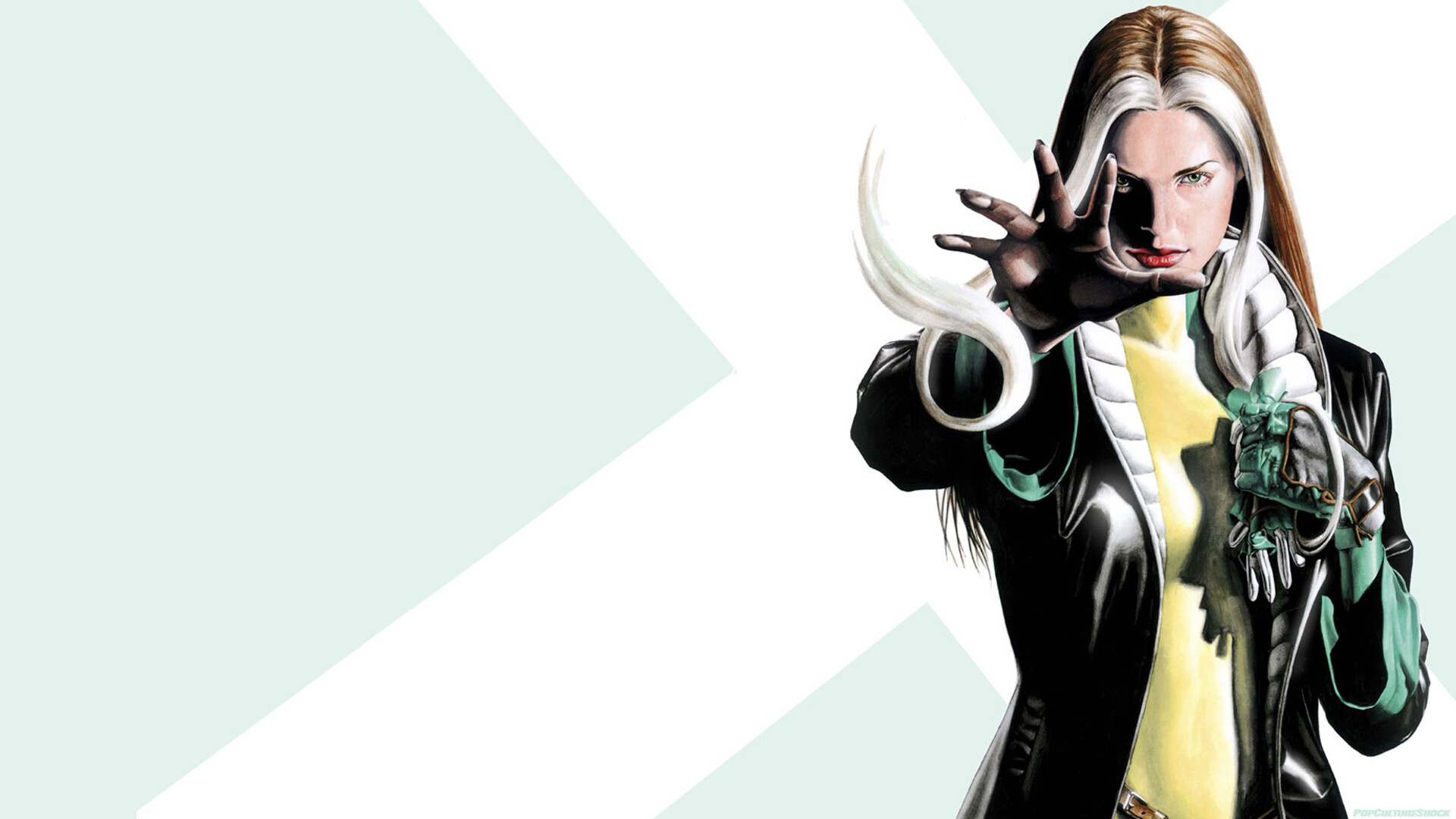 Rogue Marvel Comics, Female protagonist, Powerful, Dark background, 1920x1080 Full HD Desktop