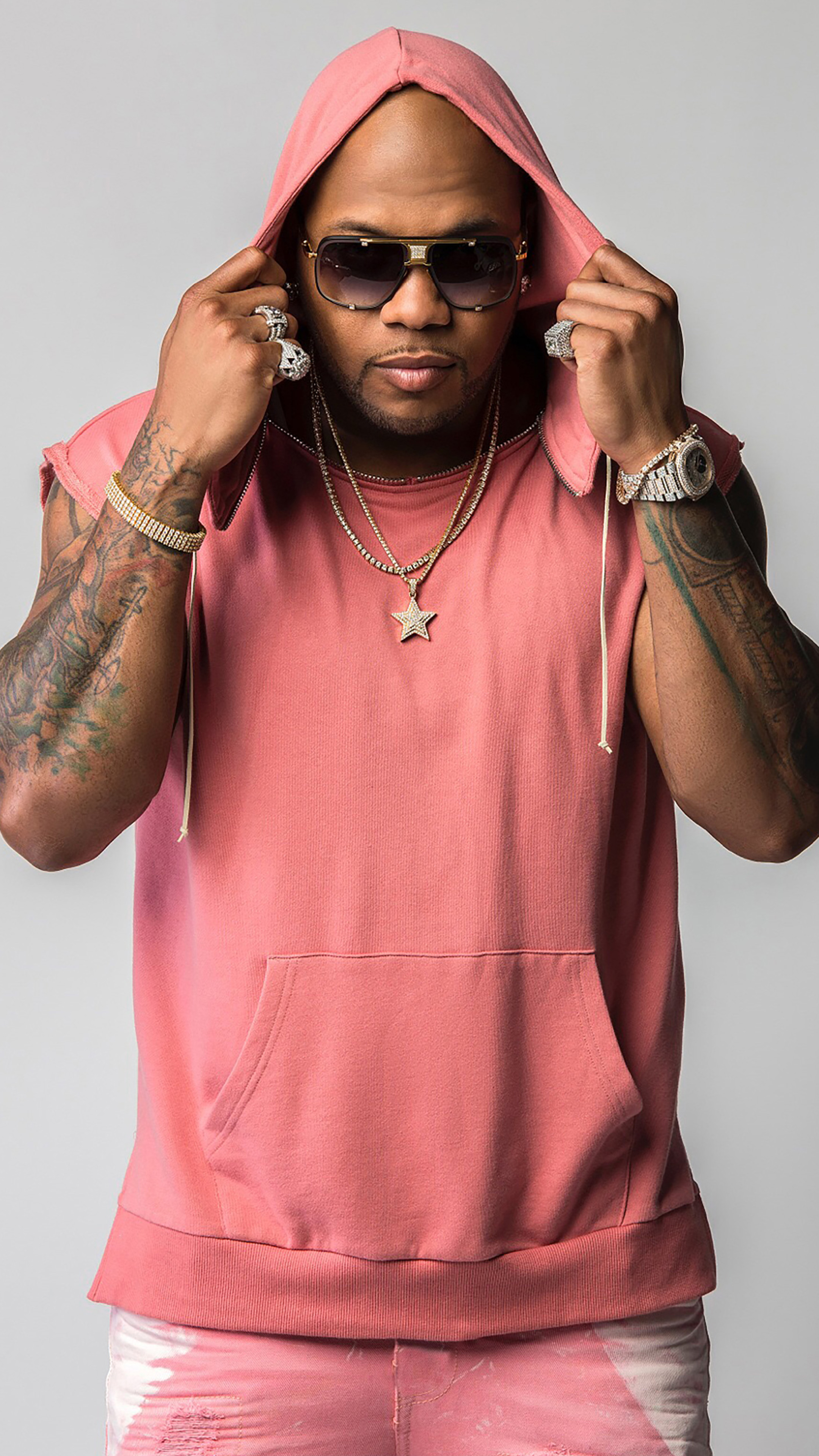 Flo Rida wallpapers, Flo Rida images, Flo Rida Sony Xperia, Flo Rida 4K, 2160x3840 4K Phone