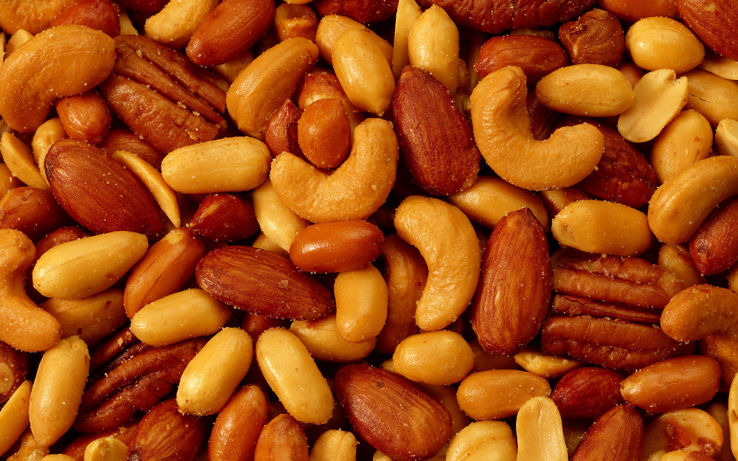 Nut medley, Flavorful mix, Nutty mosaic, Wholesome goodness, 2560x1600 HD Desktop