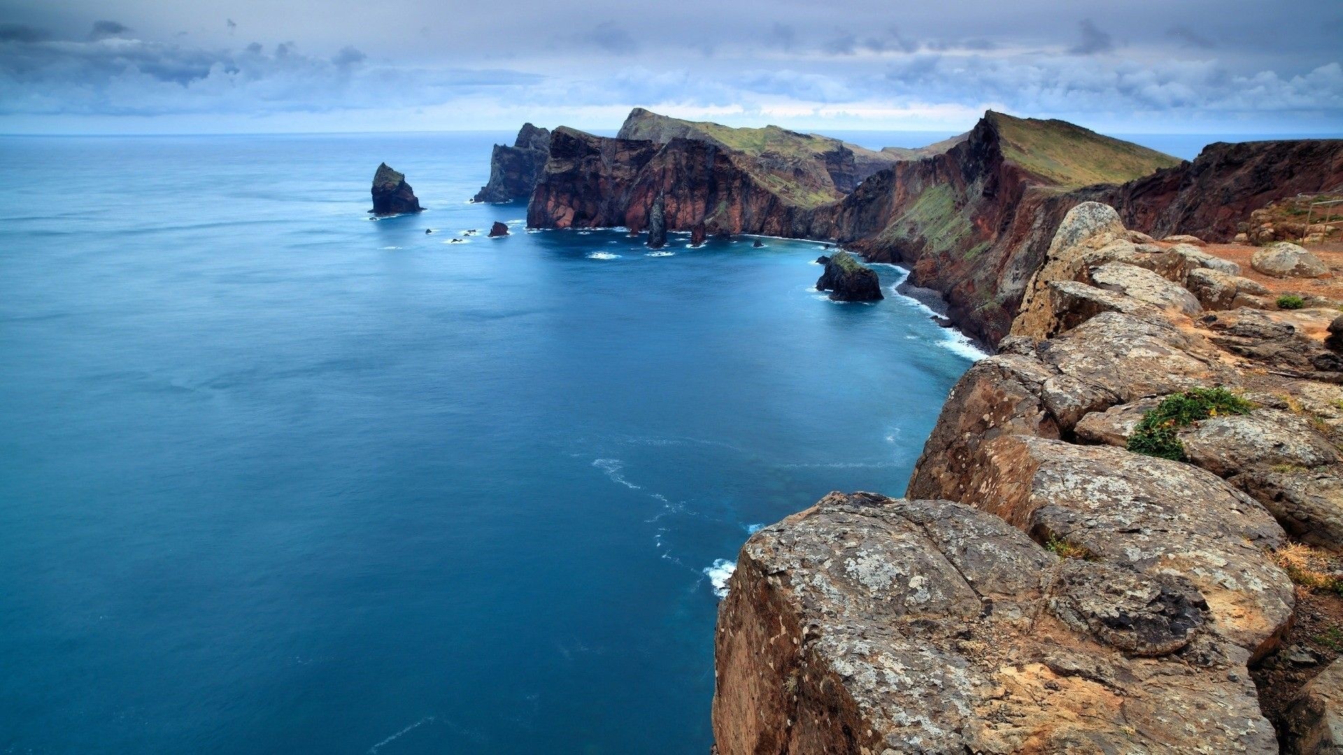 Madeira travels, Vivid wallpapers, Breath-taking landscapes, Nature's beauty, 1920x1080 Full HD Desktop