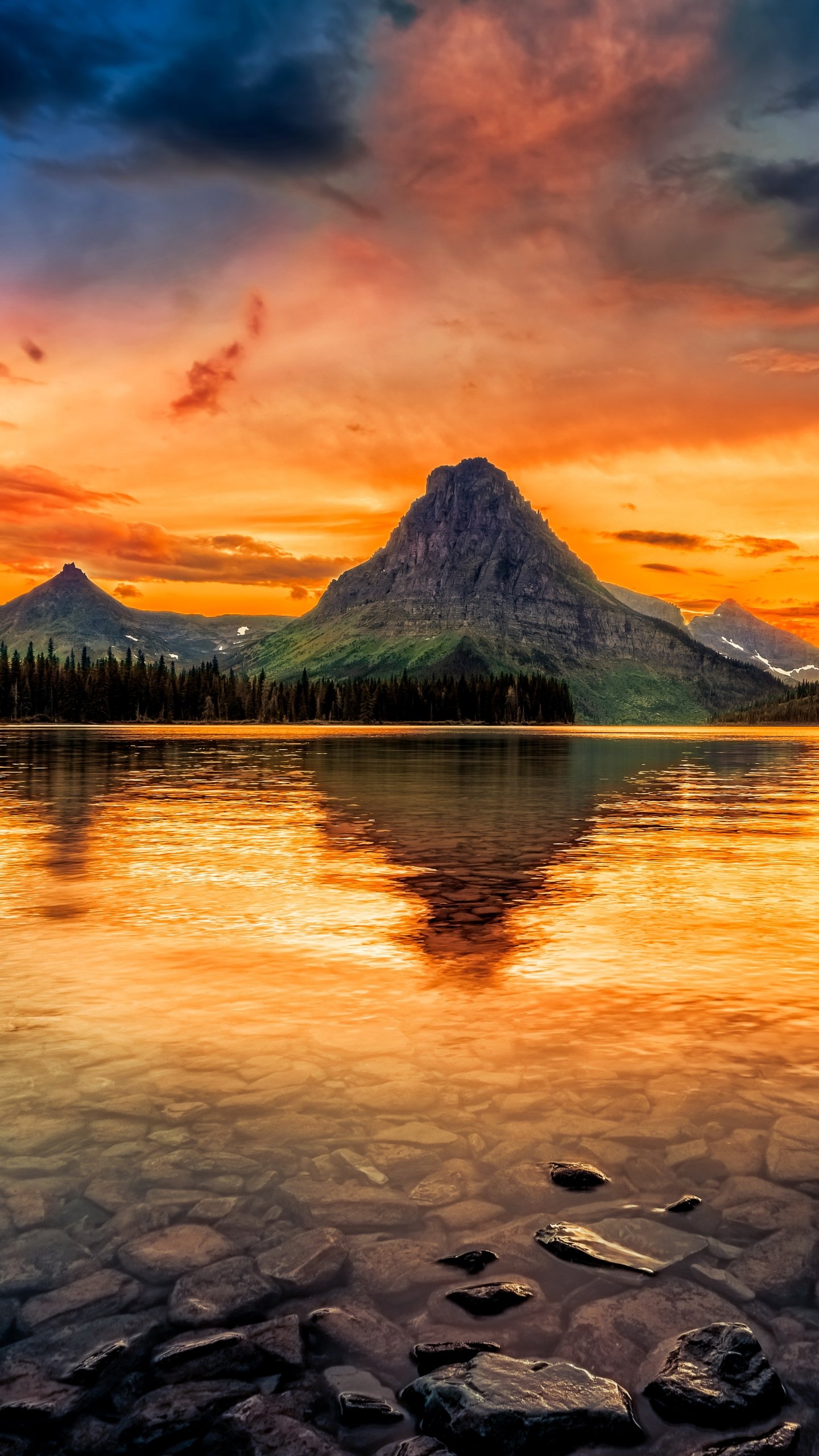 Glacier National Park, Earth, Nature, 1440x2560 HD Phone