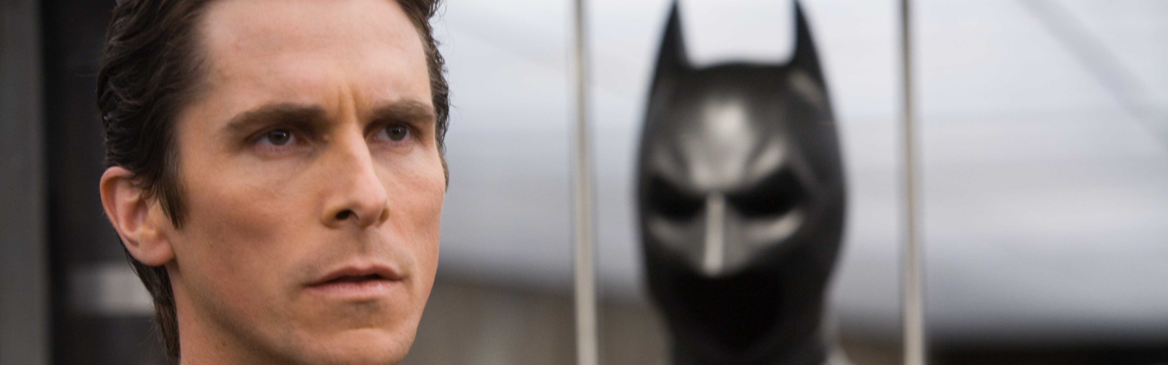 Christian Bale, Celebs, Batman wallpapers, Dark Knight, 3840x1200 Dual Screen Desktop