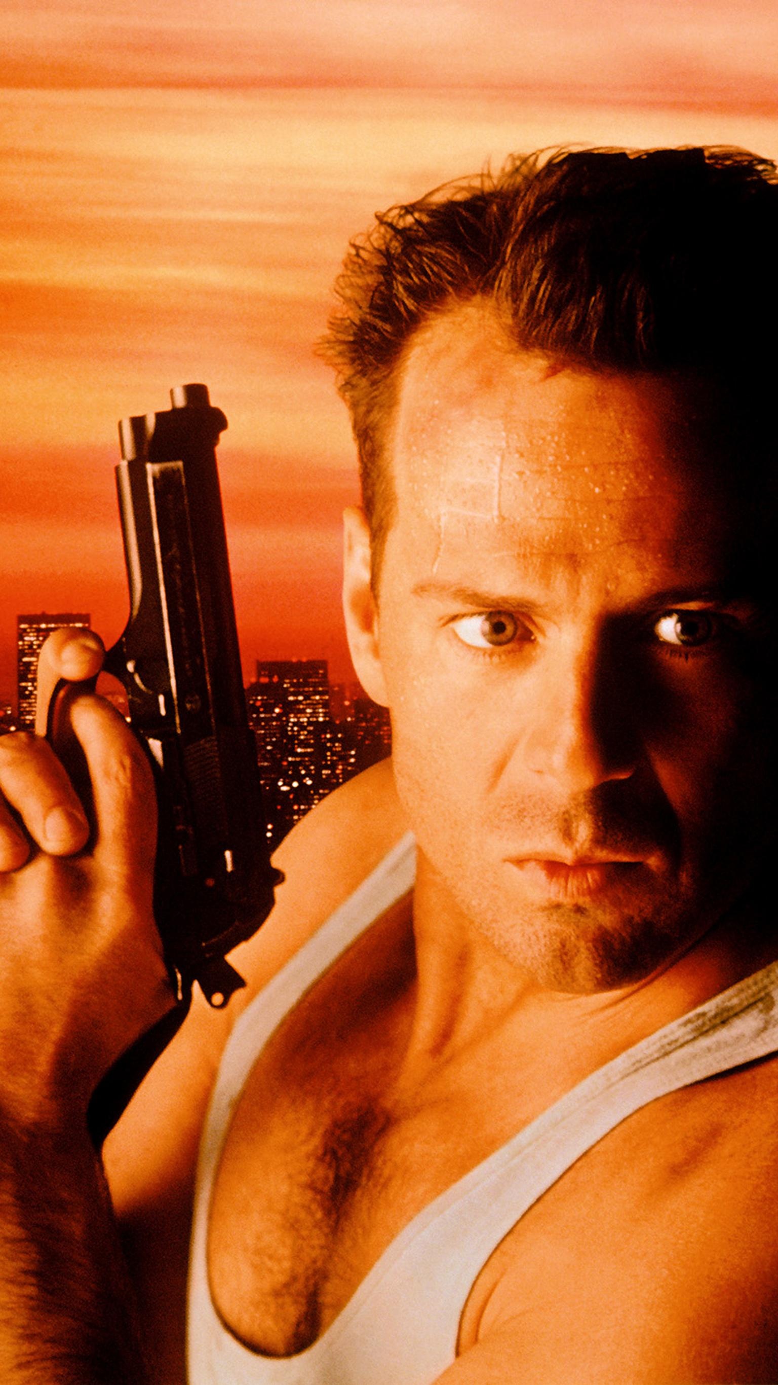 Die Hard franchise, Legendary hero, Fierce battles, Unforgettable moments, 1540x2740 HD Phone