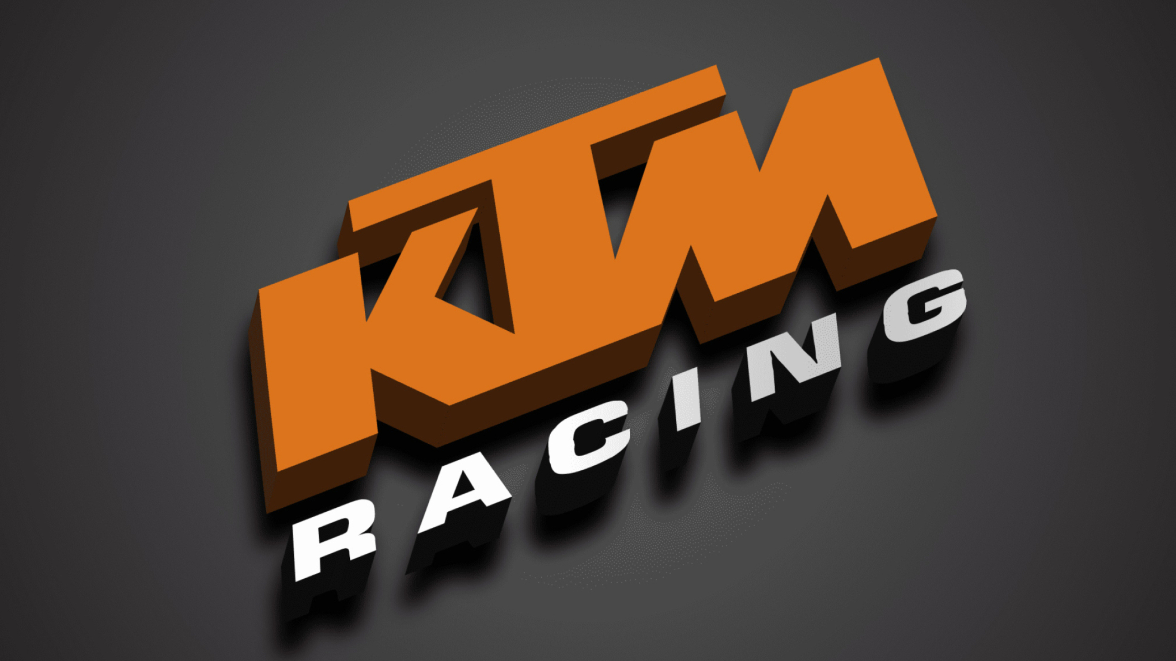 Shadow, KTM Logo Wallpaper, 3840x2160 4K Desktop