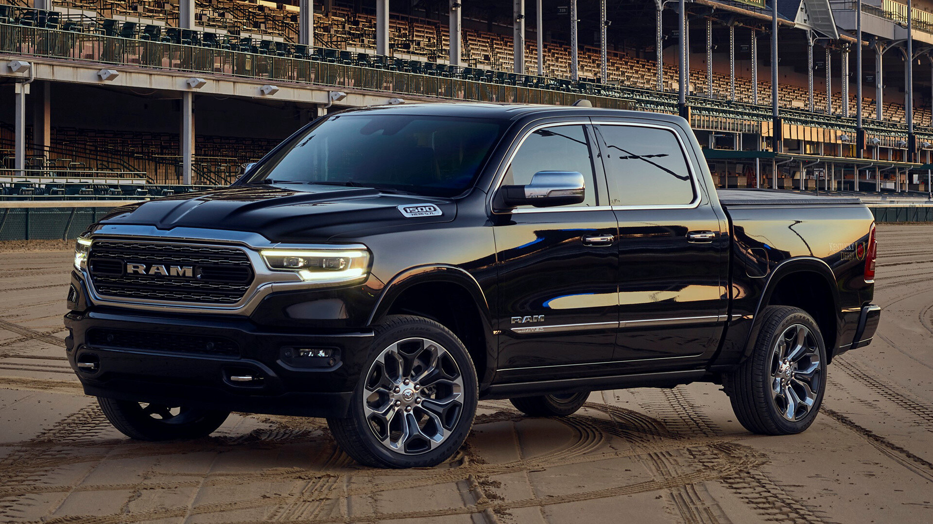 2019 Ram 1500, Limited crew cab, Kentucky Derby edition, HD wallpaper, 1920x1080 Full HD Desktop