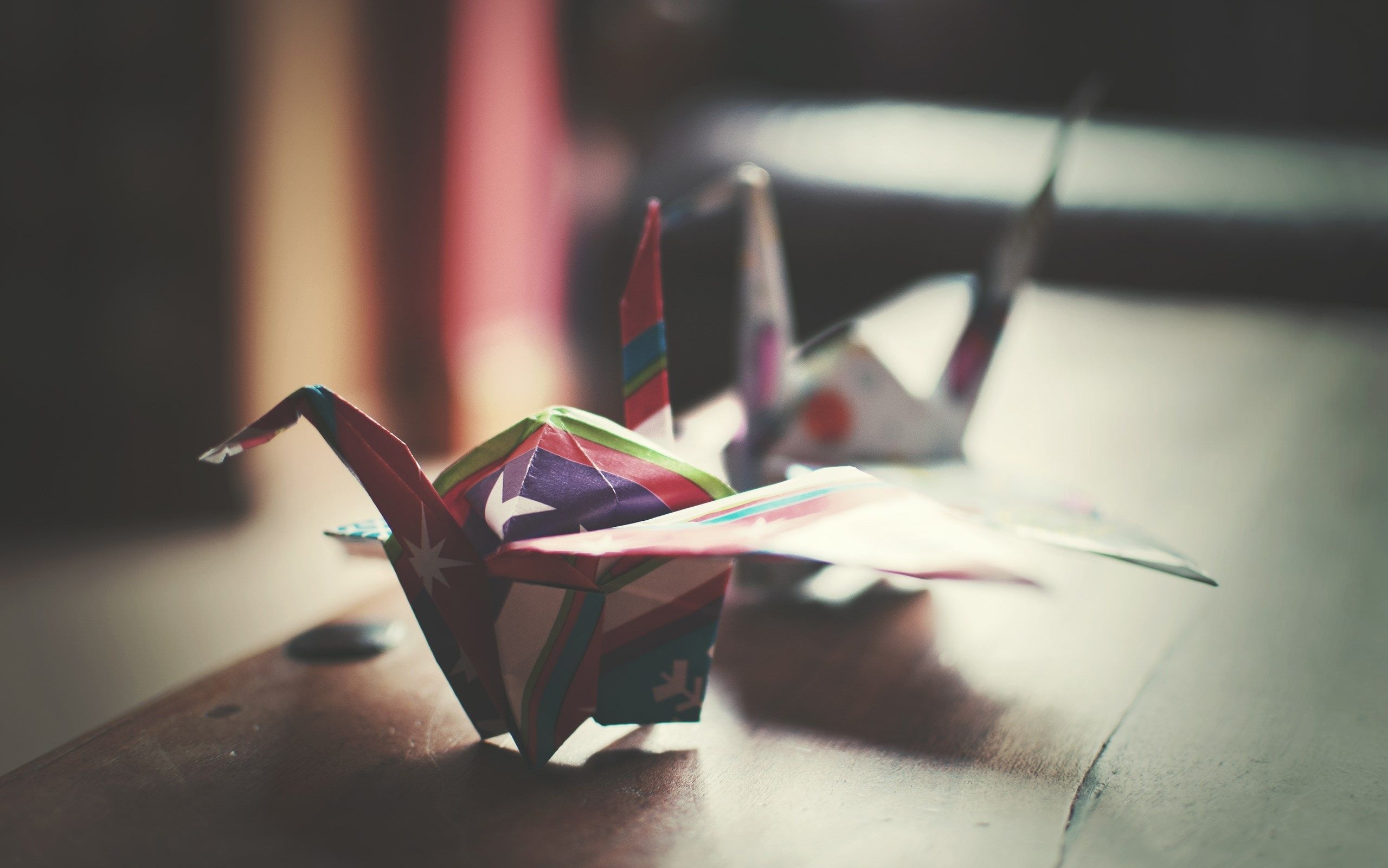 Paper Crane, Origami wallpapers, Top free, Artistic expression, 2560x1600 HD Desktop