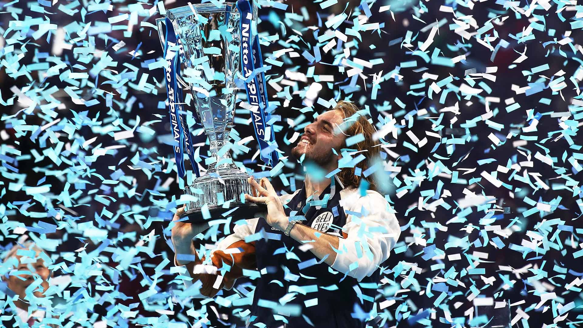 Stefanos Tsitsipas, Successful transition, Nitto ATP Finals crown, 1920x1080 Full HD Desktop