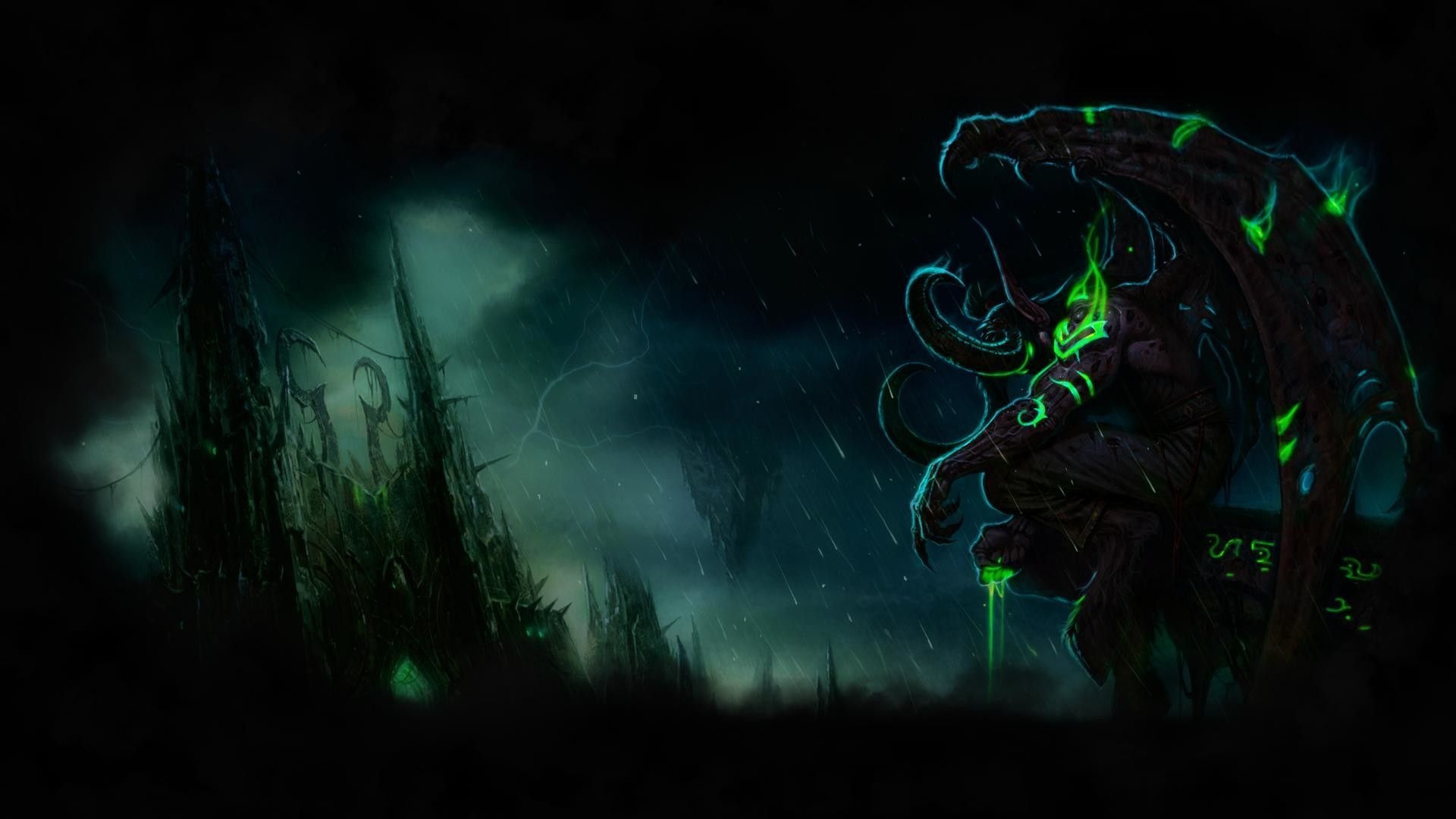 Best Illidan Stormrage wallpaper, Ryan Mercado's post, Gaming hero, Legendary power, 1920x1080 Full HD Desktop