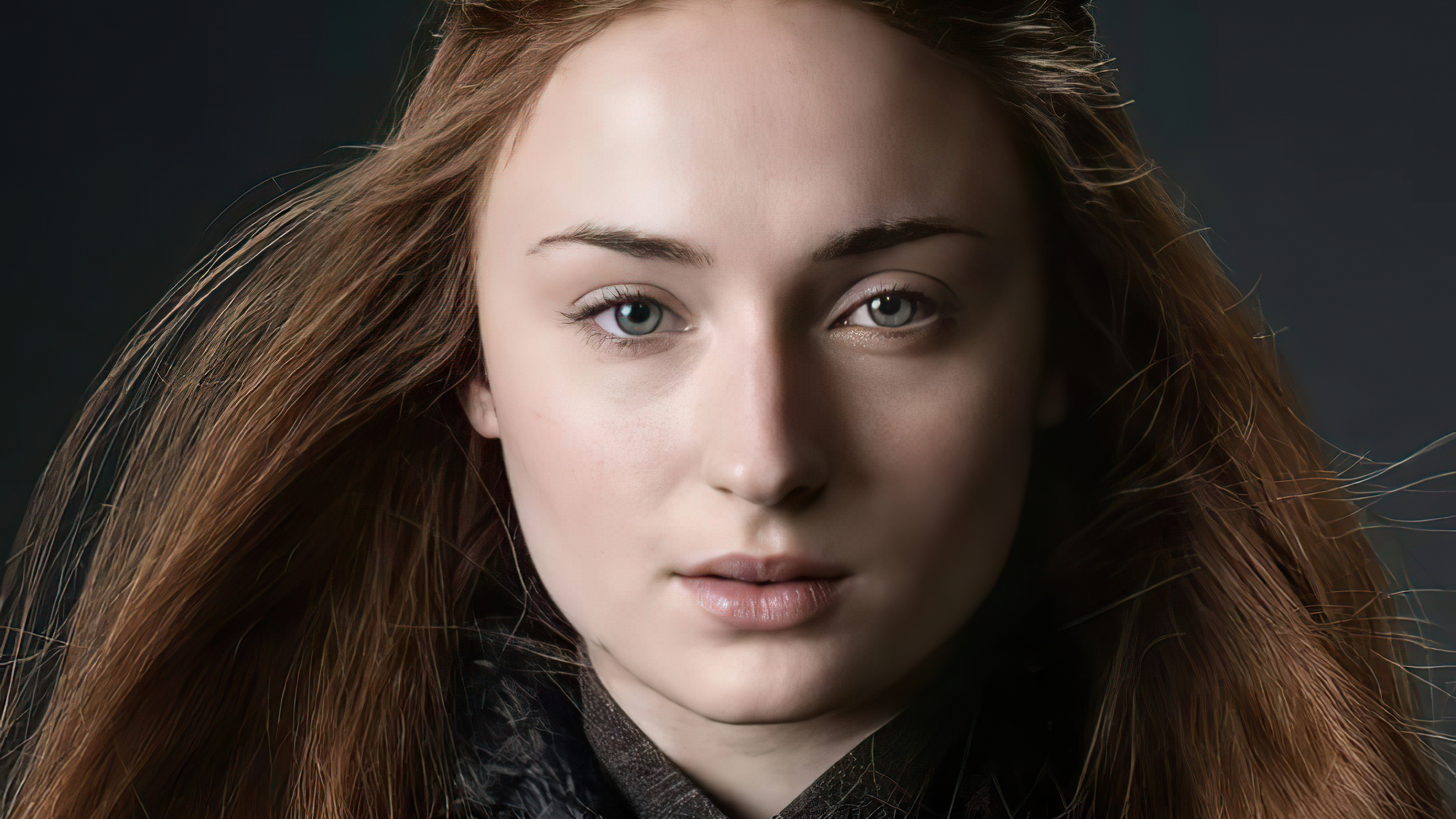 Sophie Turner, Game of Thrones, Photoshoot wallpaper, 4K resolution, 3840x2160 4K Desktop