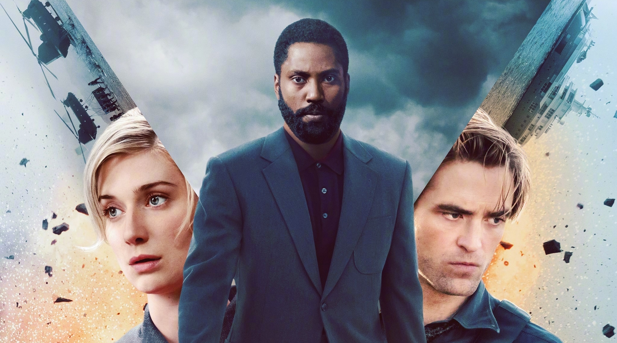 Elizabeth Debicki, John David Washington, Robert Pattinson, Resolution, 2160x1210 HD Desktop