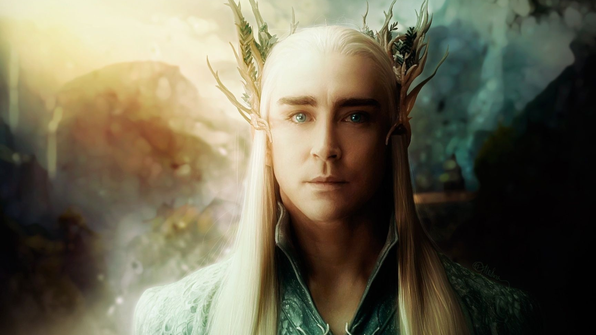 Thranduil, Elven King, Forest Kingdom, Majestic ruler, 1920x1080 Full HD Desktop