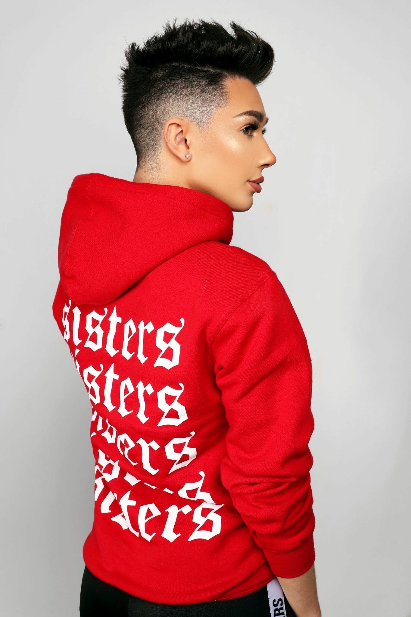 James Charles, Sister merch hoodie, Rubyfield's collection, Fan merchandise, 1370x2050 HD Phone