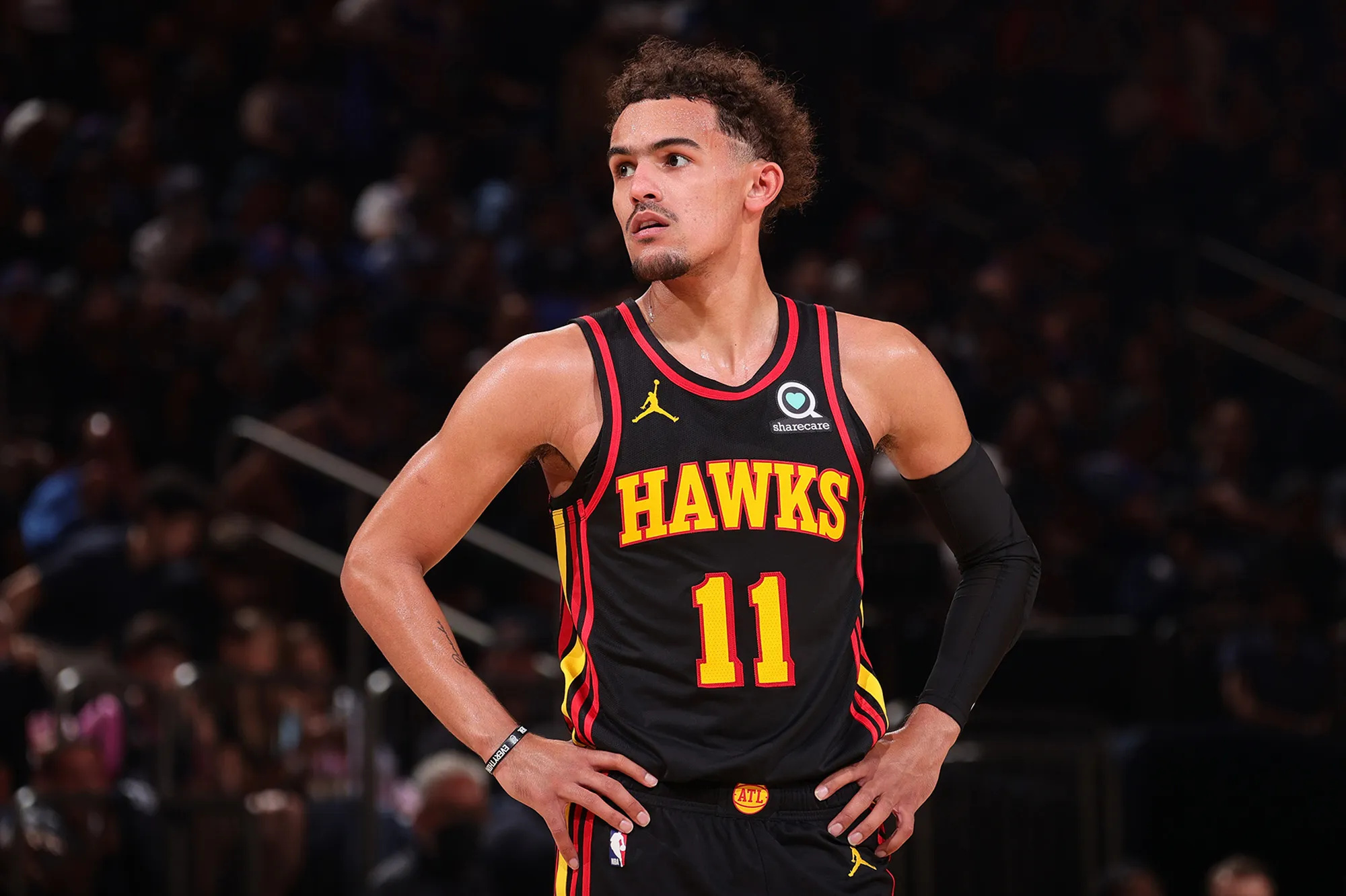 Trae Young, Knicks fans hate, Intense rivalry, Team dynamics, 2000x1340 HD Desktop