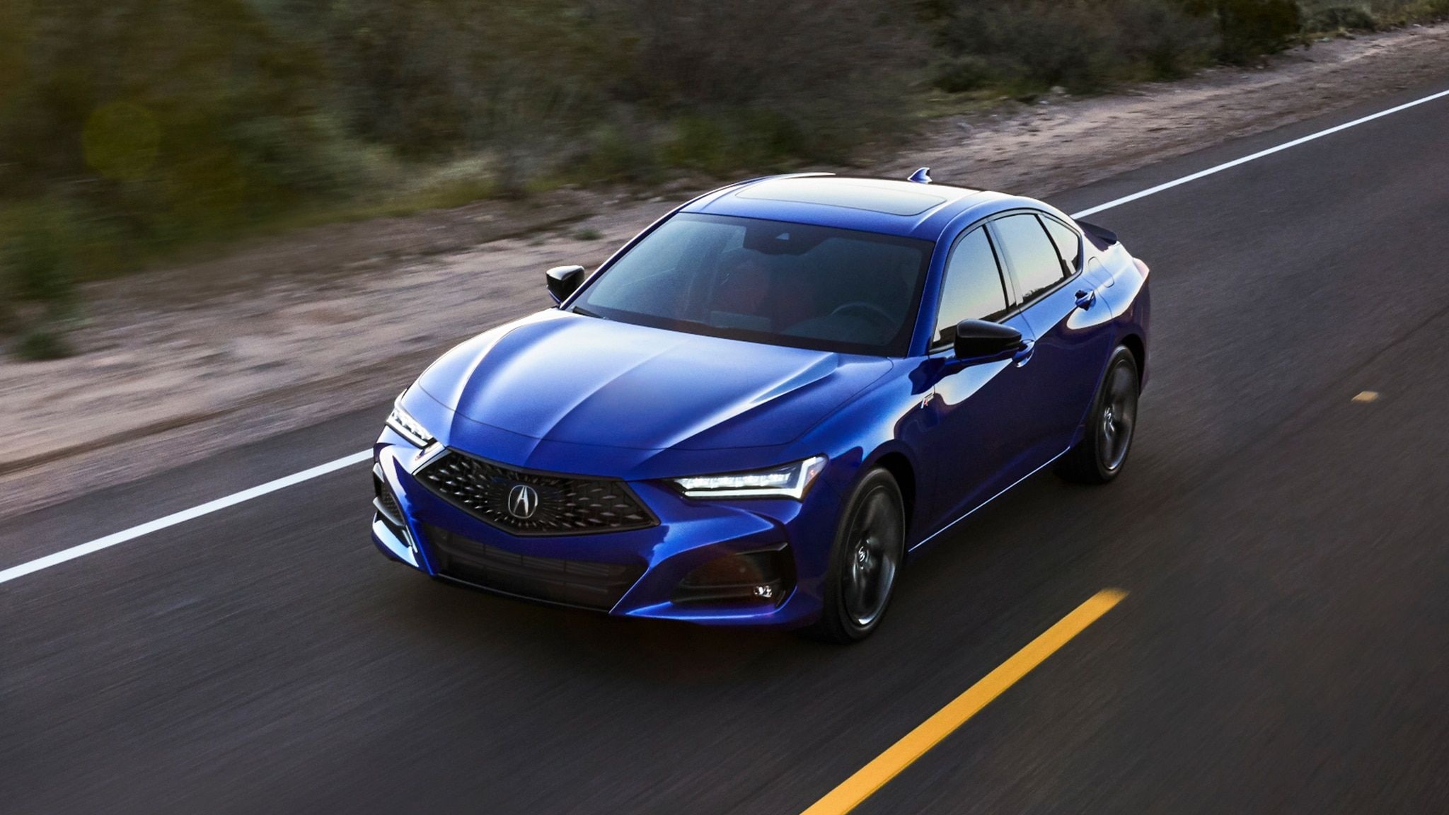 Acura TLX luxury sedan, Sporty performance, Sleek design, Cutting-edge features, 2050x1160 HD Desktop