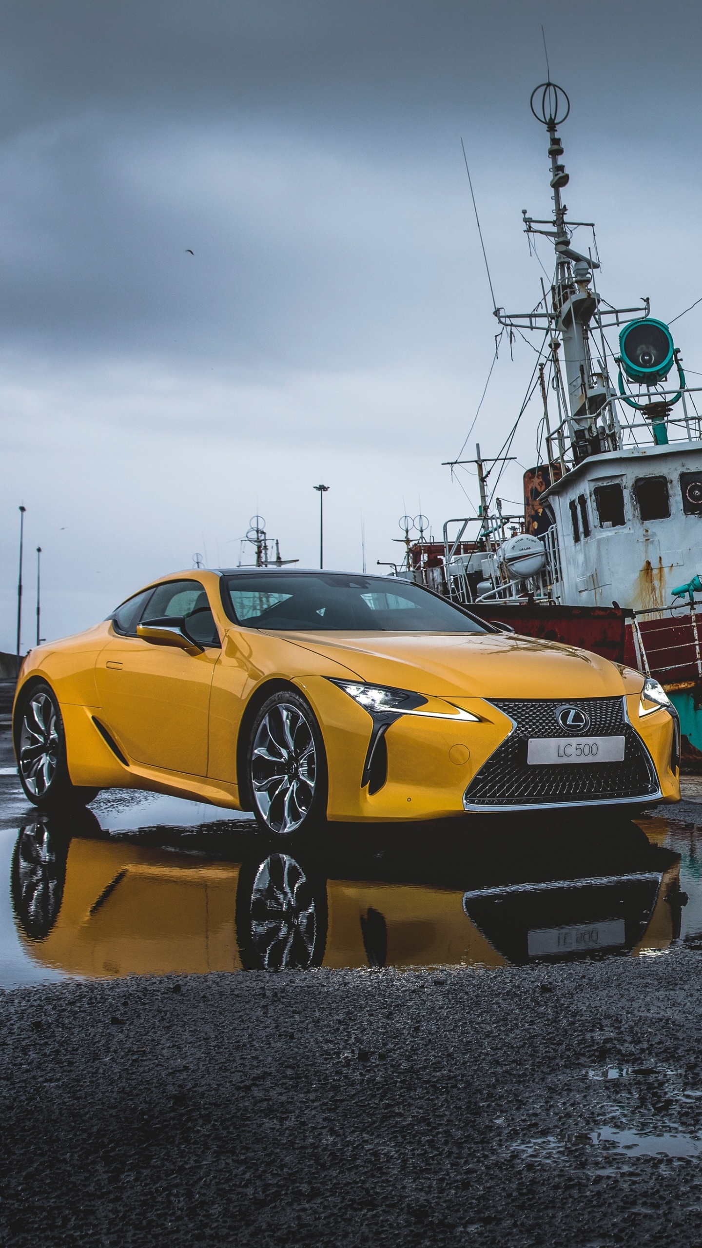 Lexus LC, Vehicles, Lexus LC 500, 1440x2560 HD Phone