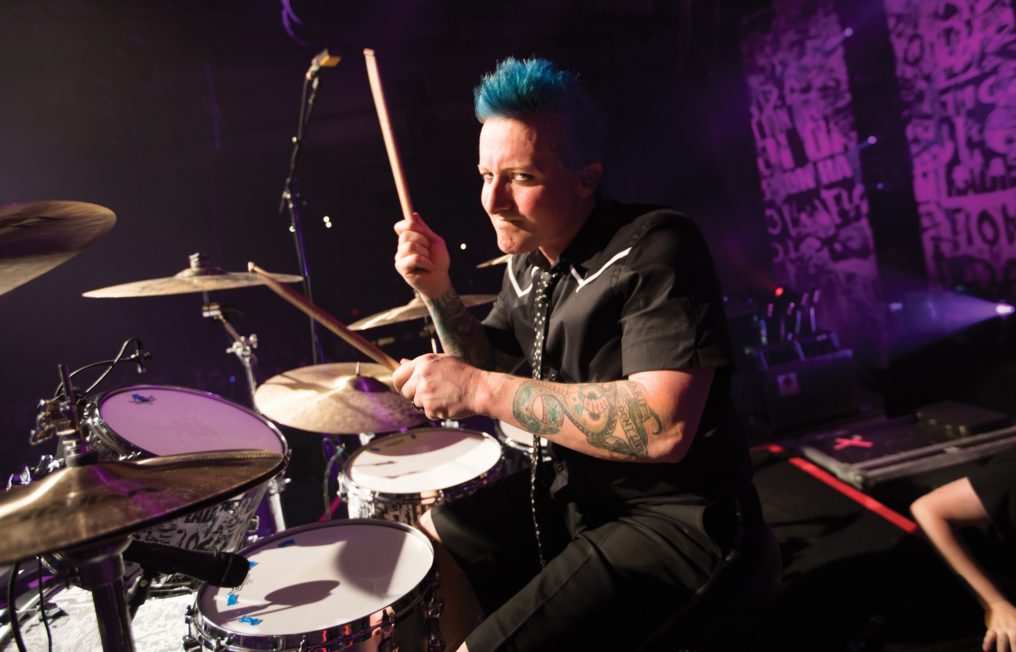 Tre Cool, Drummer, Modern Drummer Magazine, Music, 2000x1290 HD Desktop