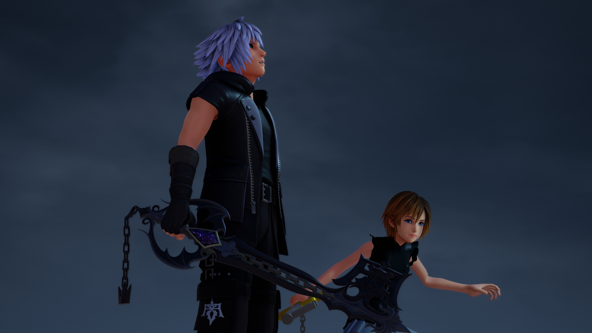 Dark Form Riku, Oblivion KH III, Nexus Mods, 1920x1080 Full HD Desktop