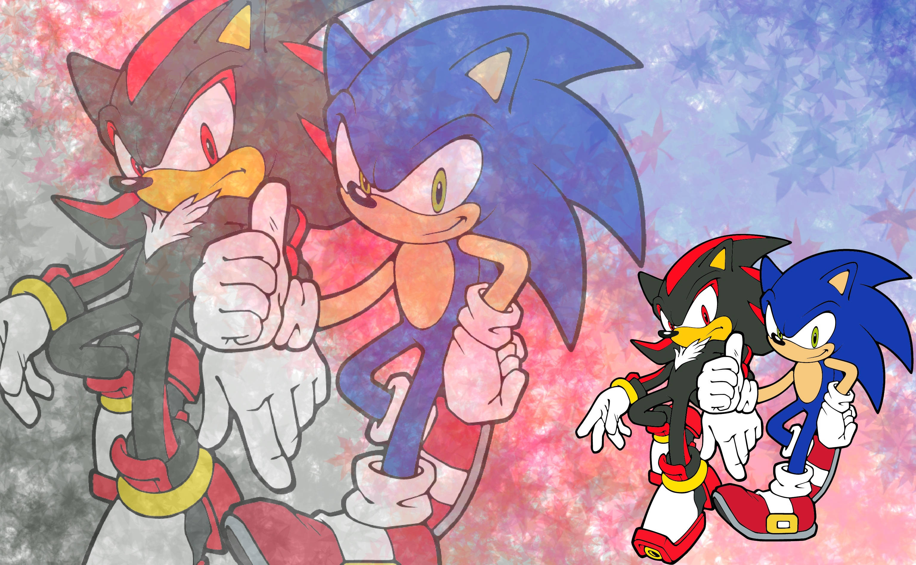 Sonic the Hedgehog, Shadow the Hedgehog, Sonic Adventure 2, HD Desktop wallpaper
