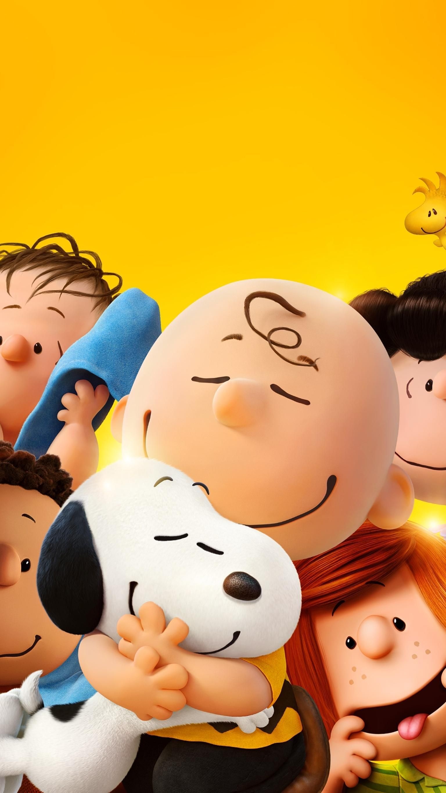 Snoopy, Charlie Brown, Linus van Pelt, Peppermint Patty, Woodstock, HD Phone wallpaper
