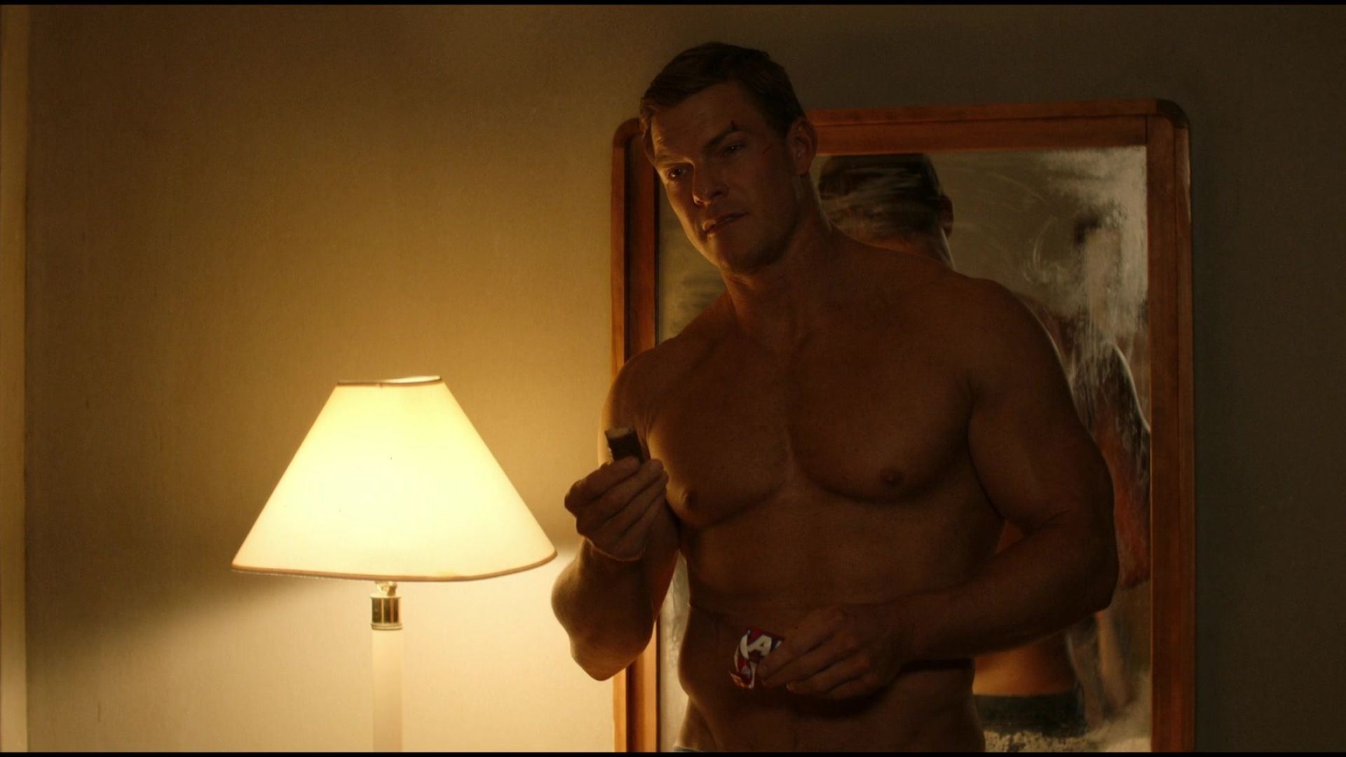 Reacher TV series, Alan Ritchson, Clark Bar, Candy bar, 1920x1080 Full HD Desktop