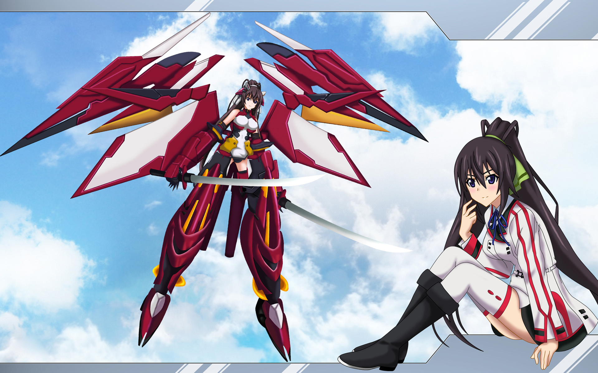 Infinite Stratos, Anime wallpaper, Resolution, 1920x1200 HD Desktop