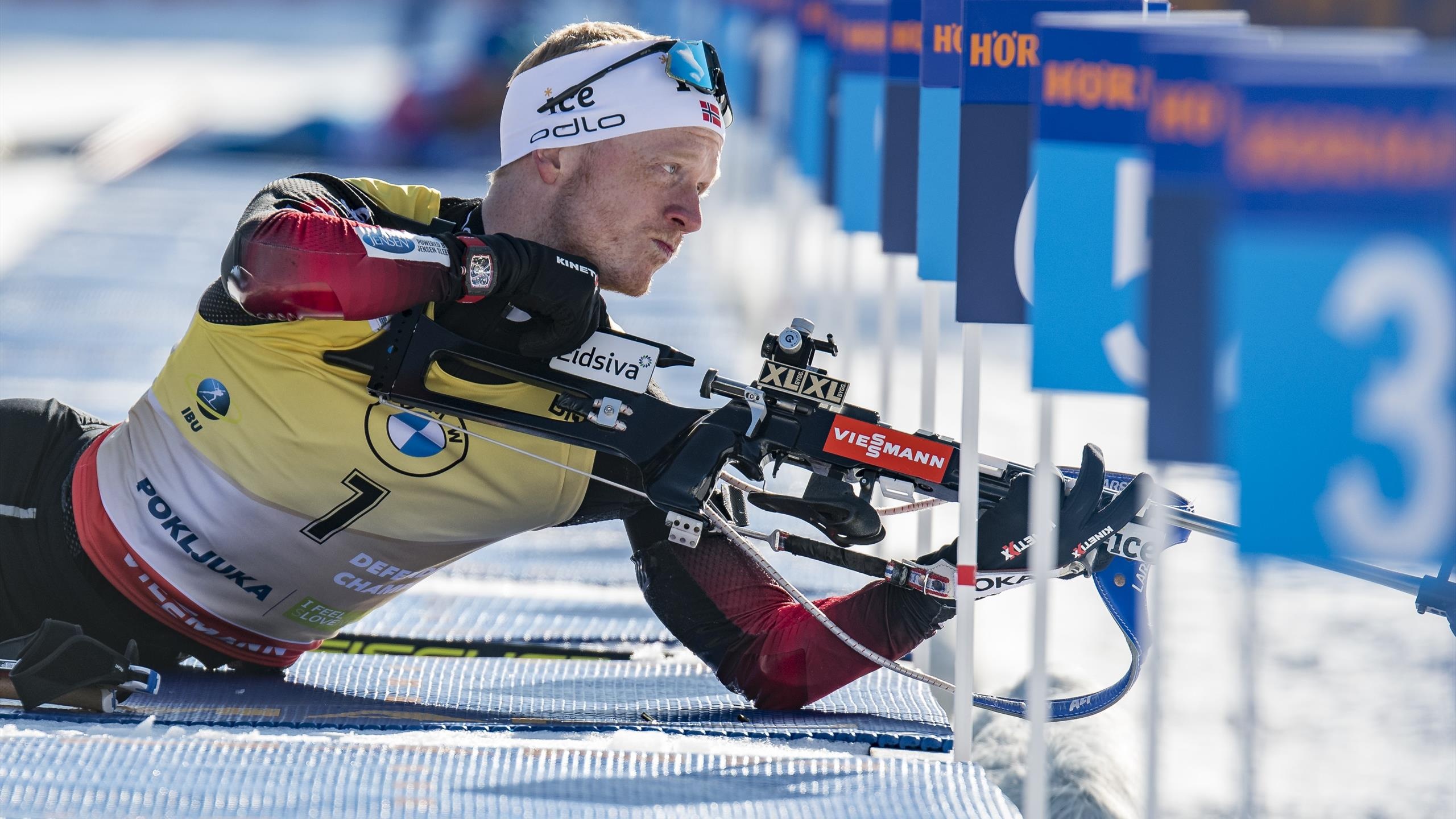 Johannes Thingnes Bo, Biathlete, Performance, 2560x1440 HD Desktop