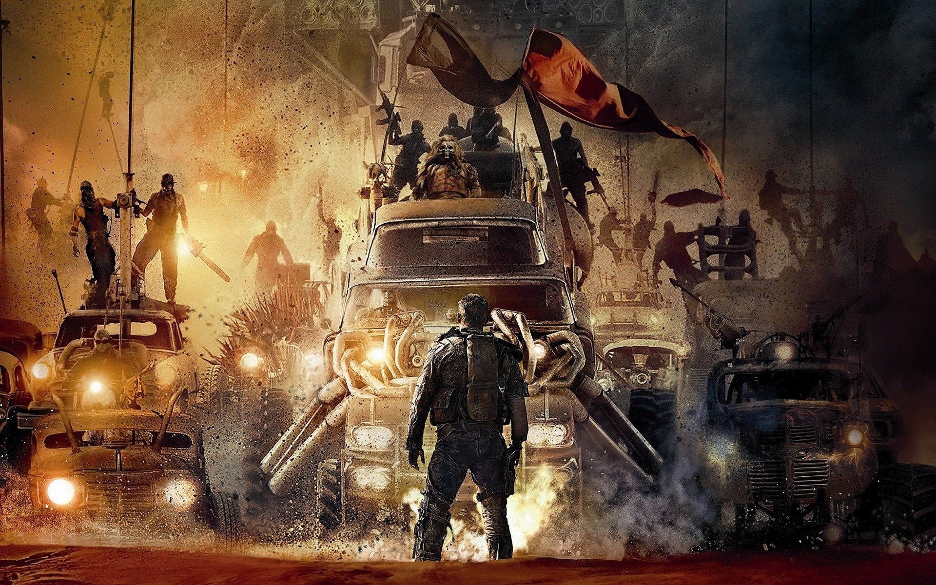 Mad Max: Fury Road, Dystopian world, High-octane action, Charlize Theron, 1920x1200 HD Desktop