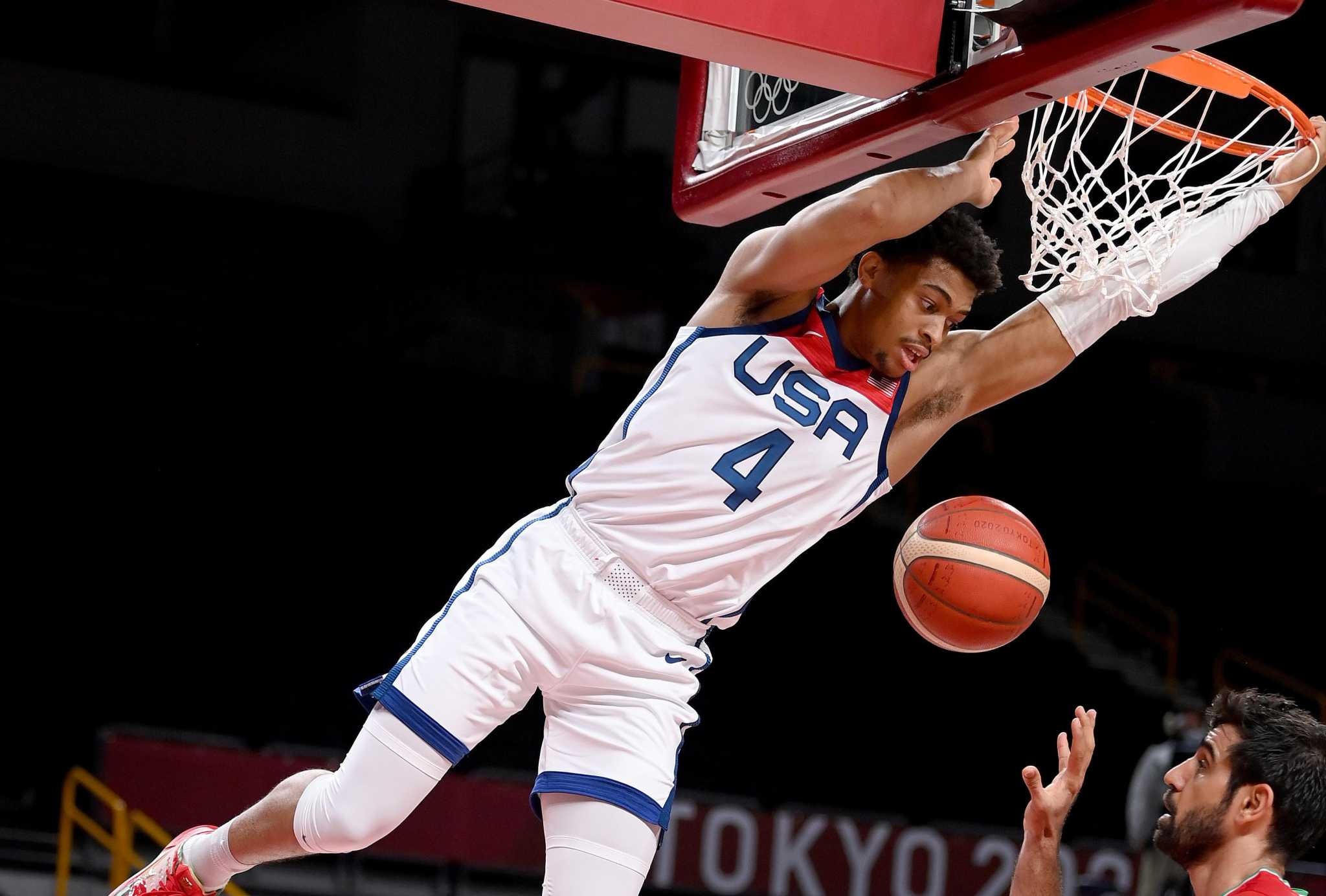 Team USA vs Iran, Keldon Johnson Wallpaper, 2050x1390 HD Desktop