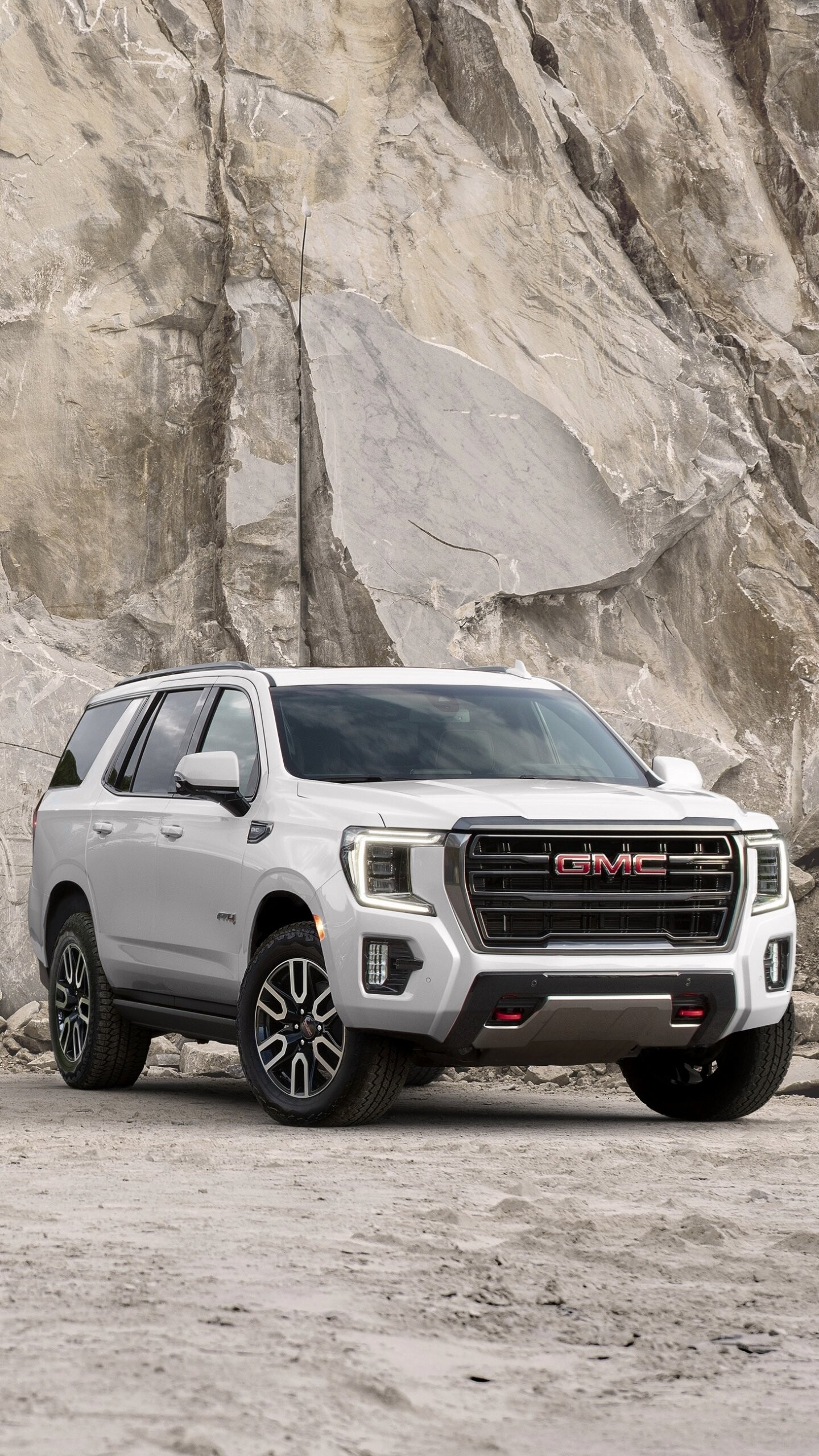 GMC Yukon Denali, Refined interior, Powerful performance, Iconic design, 1440x2560 HD Phone