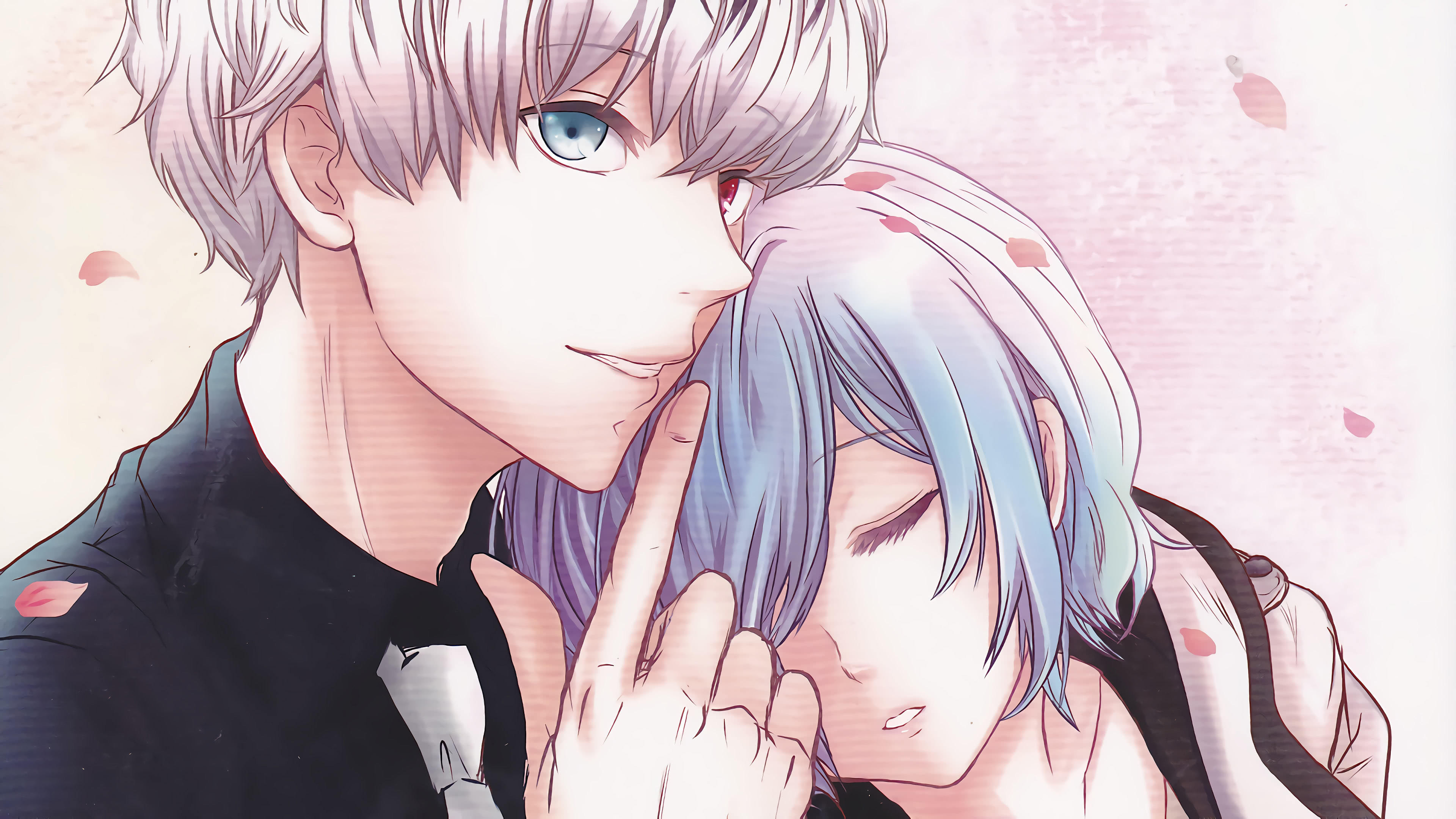 Kaneki and Touka, Tokyo Ghoul Wallpaper, 3840x2160 4K Desktop